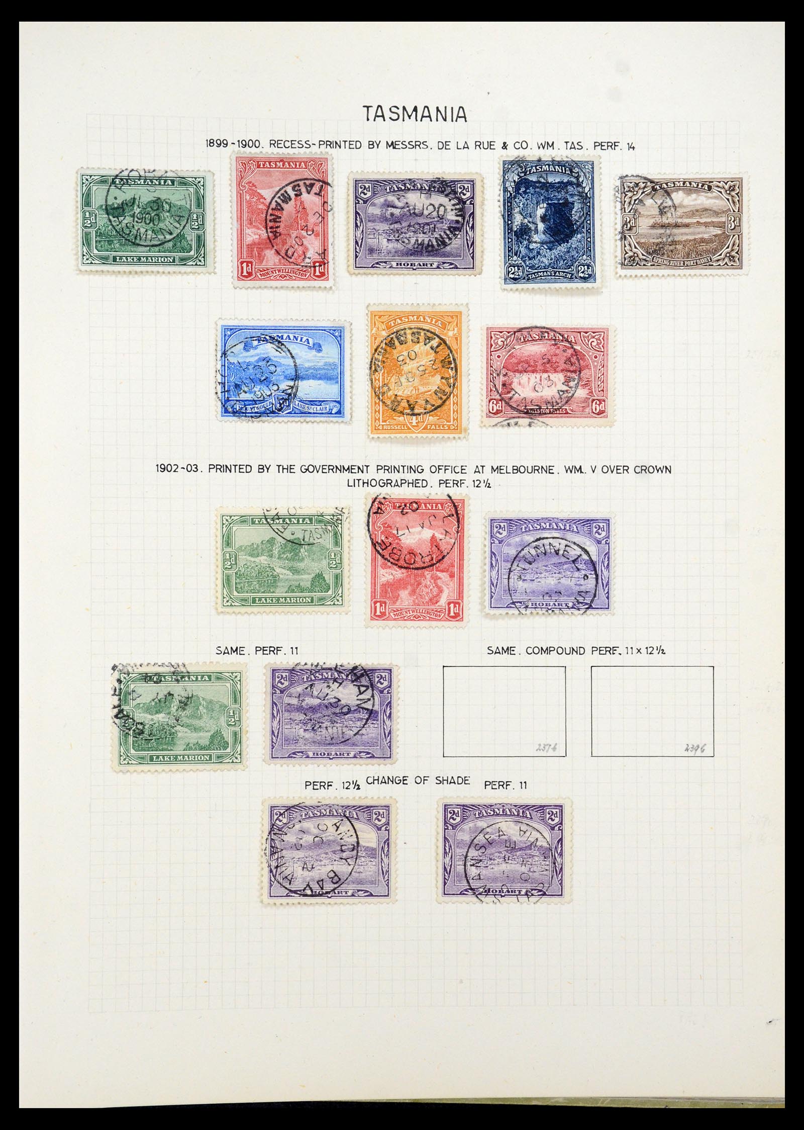 35500 287 - Postzegelverzameling 35500 Engelse koloniën supercollectie 1855-1970.