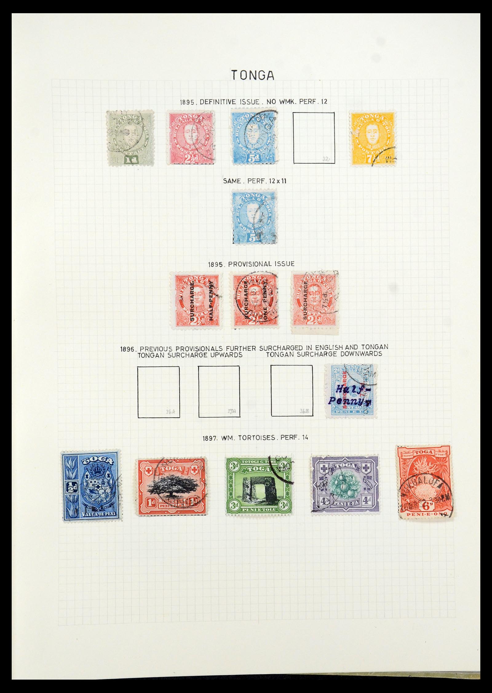 35500 295 - Postzegelverzameling 35500 Engelse koloniën supercollectie 1855-1970.