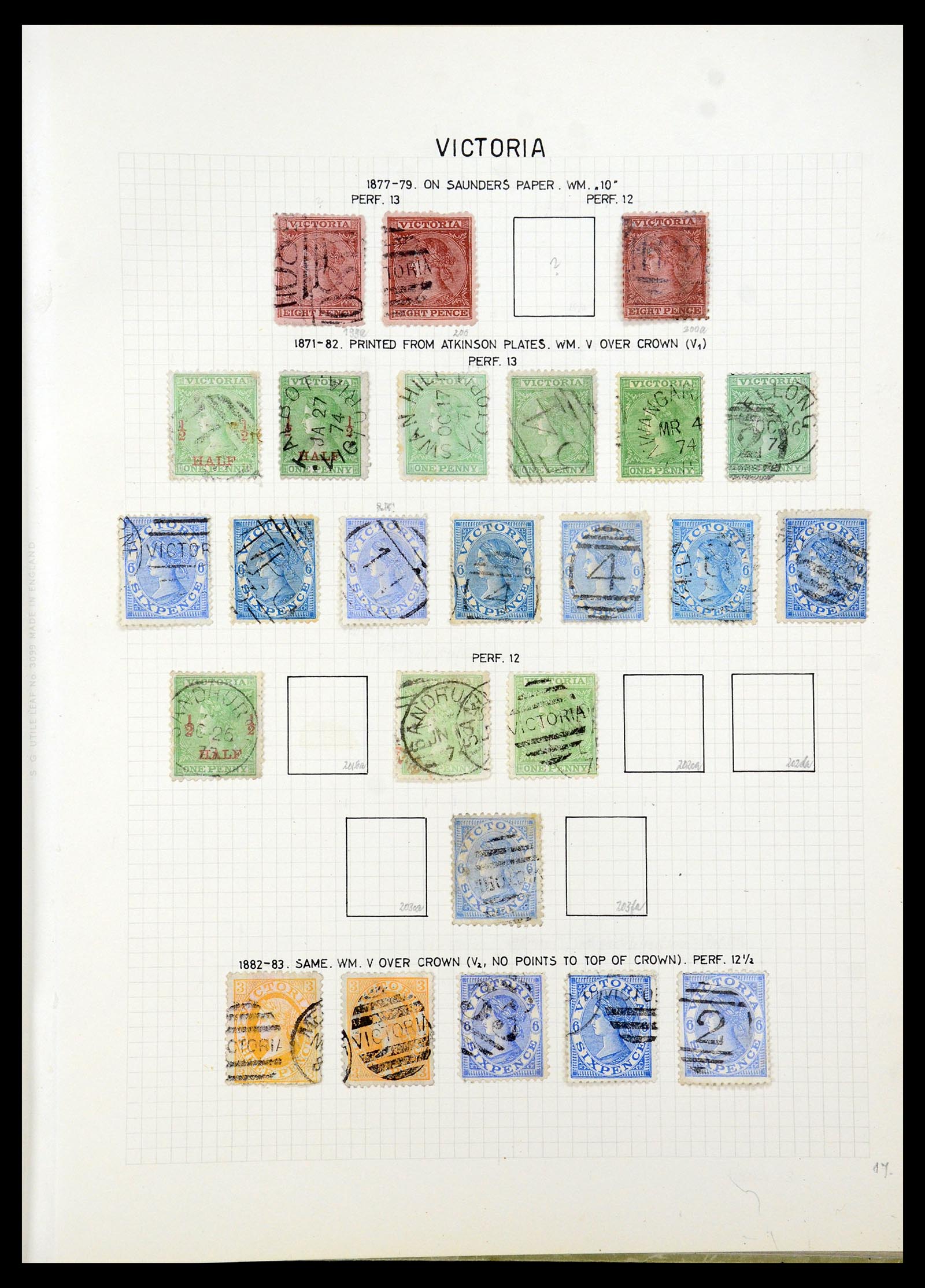 35500 319 - Postzegelverzameling 35500 Engelse koloniën supercollectie 1855-1970.