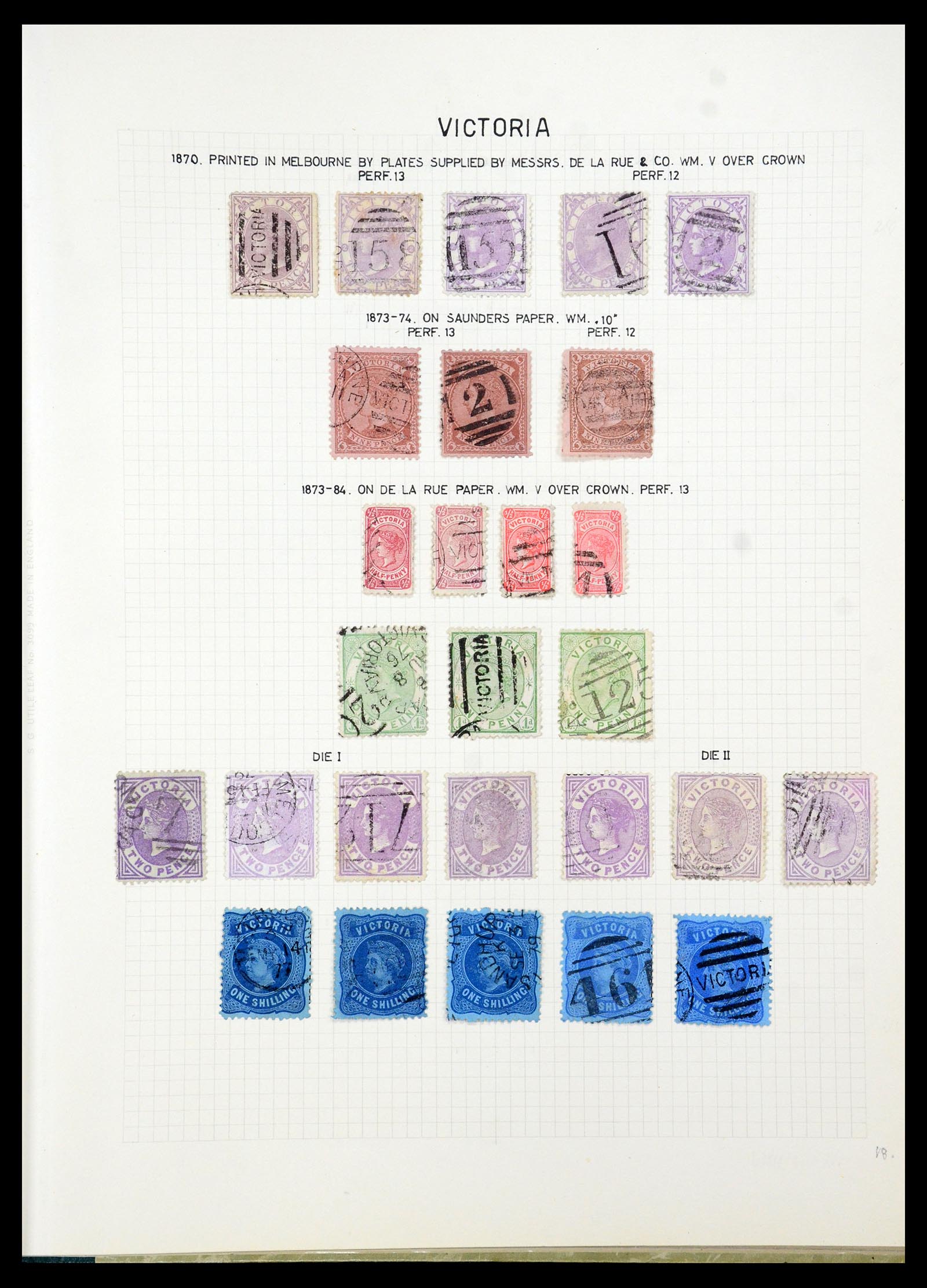 35500 320 - Postzegelverzameling 35500 Engelse koloniën supercollectie 1855-1970.