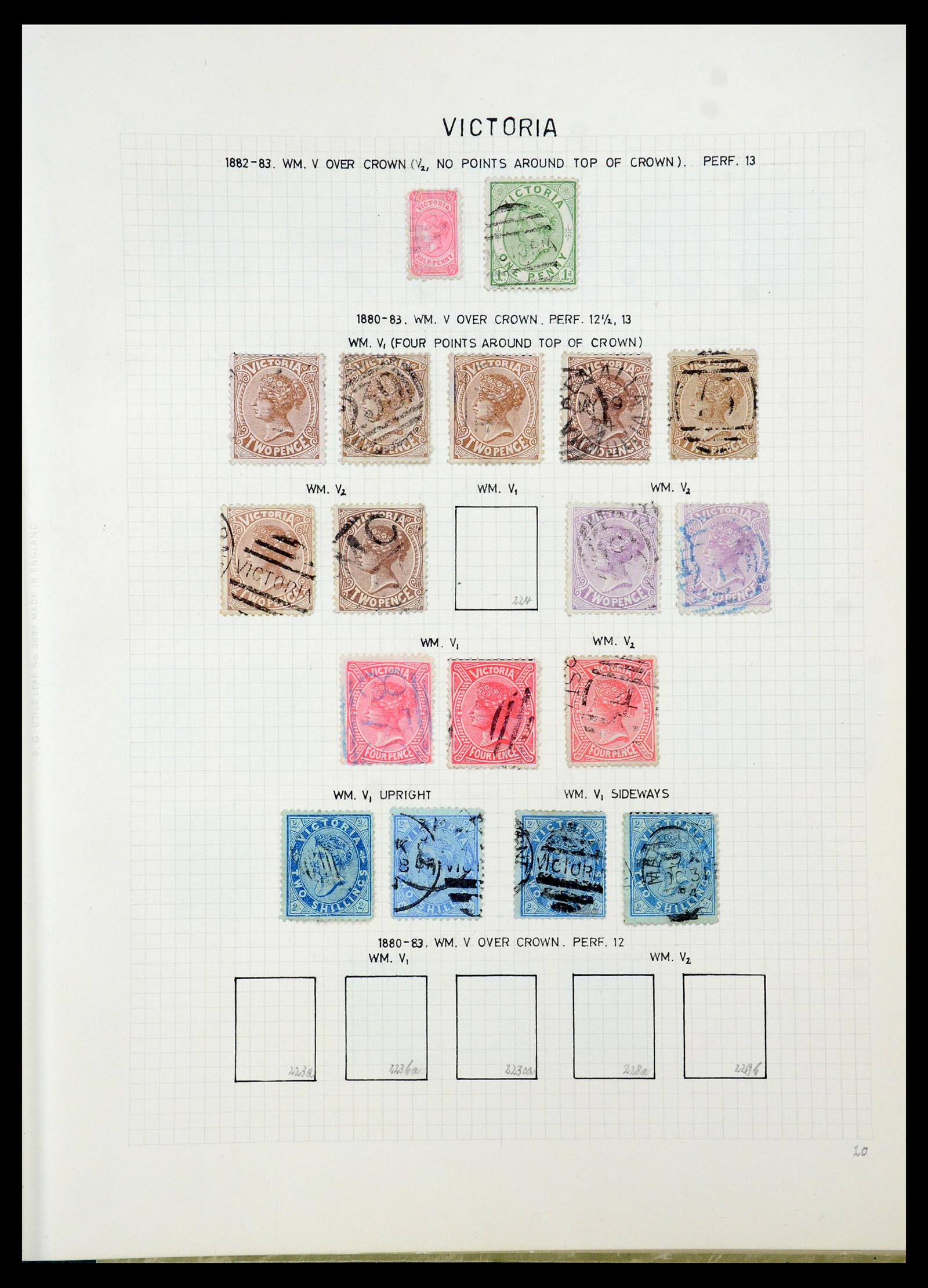 35500 322 - Postzegelverzameling 35500 Engelse koloniën supercollectie 1855-1970.