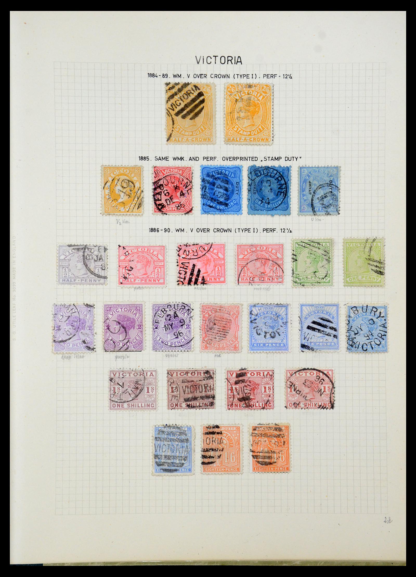 35500 324 - Postzegelverzameling 35500 Engelse koloniën supercollectie 1855-1970.