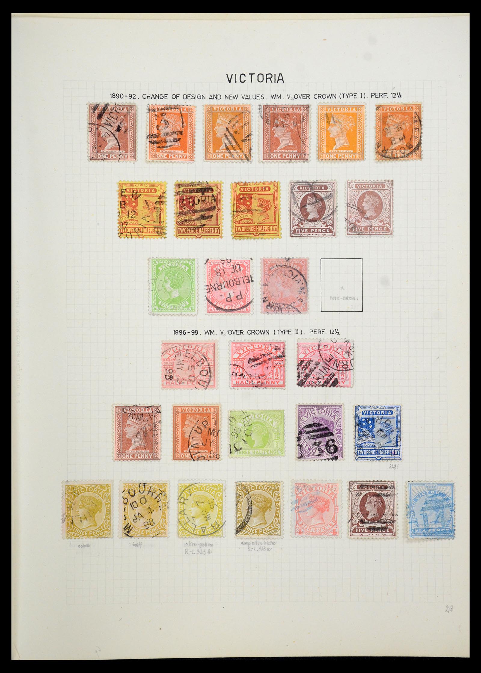 35500 325 - Postzegelverzameling 35500 Engelse koloniën supercollectie 1855-1970.