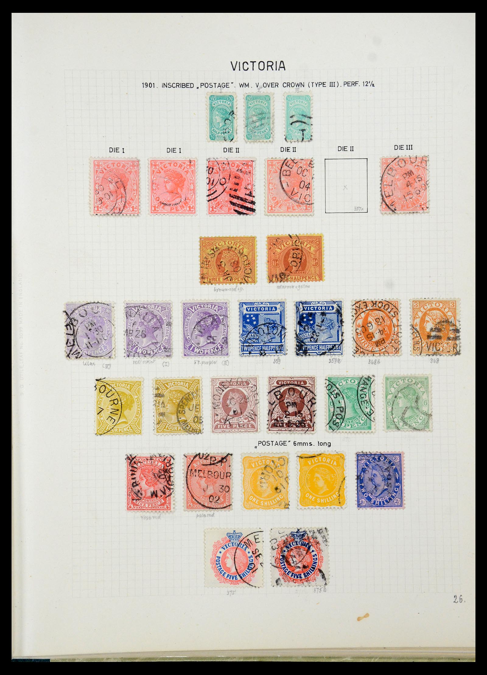 35500 328 - Postzegelverzameling 35500 Engelse koloniën supercollectie 1855-1970.