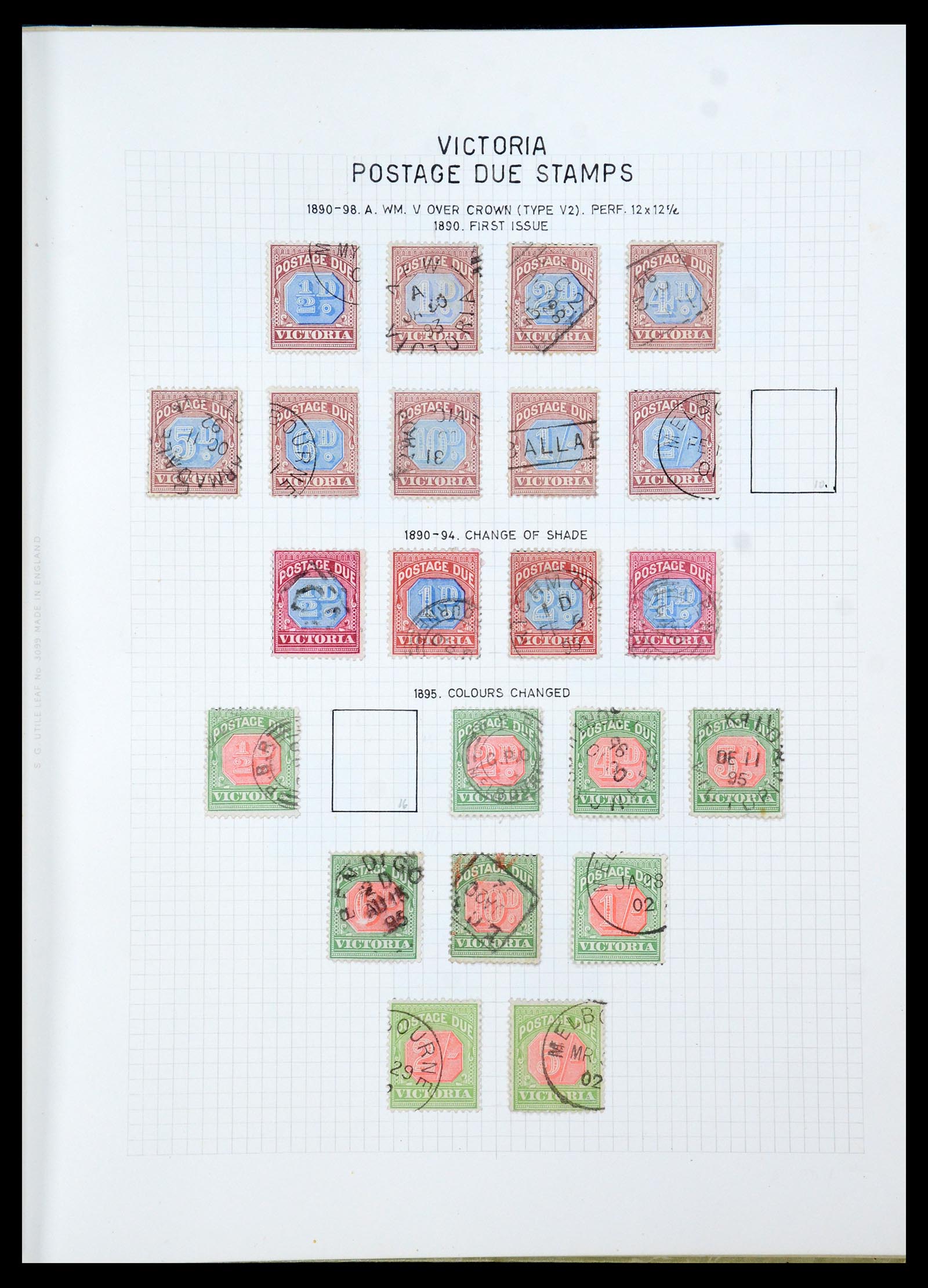 35500 332 - Postzegelverzameling 35500 Engelse koloniën supercollectie 1855-1970.