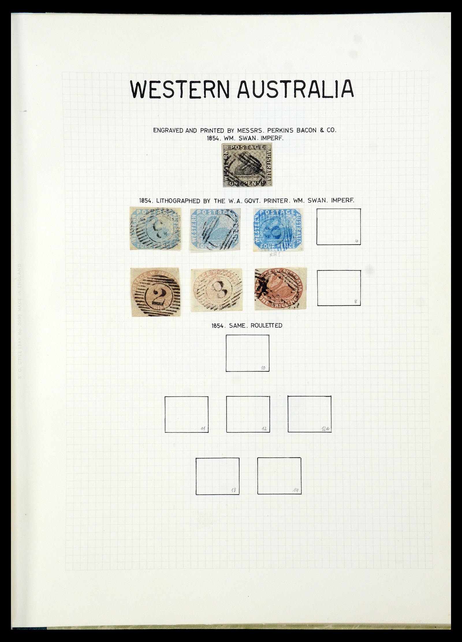35500 336 - Postzegelverzameling 35500 Engelse koloniën supercollectie 1855-1970.