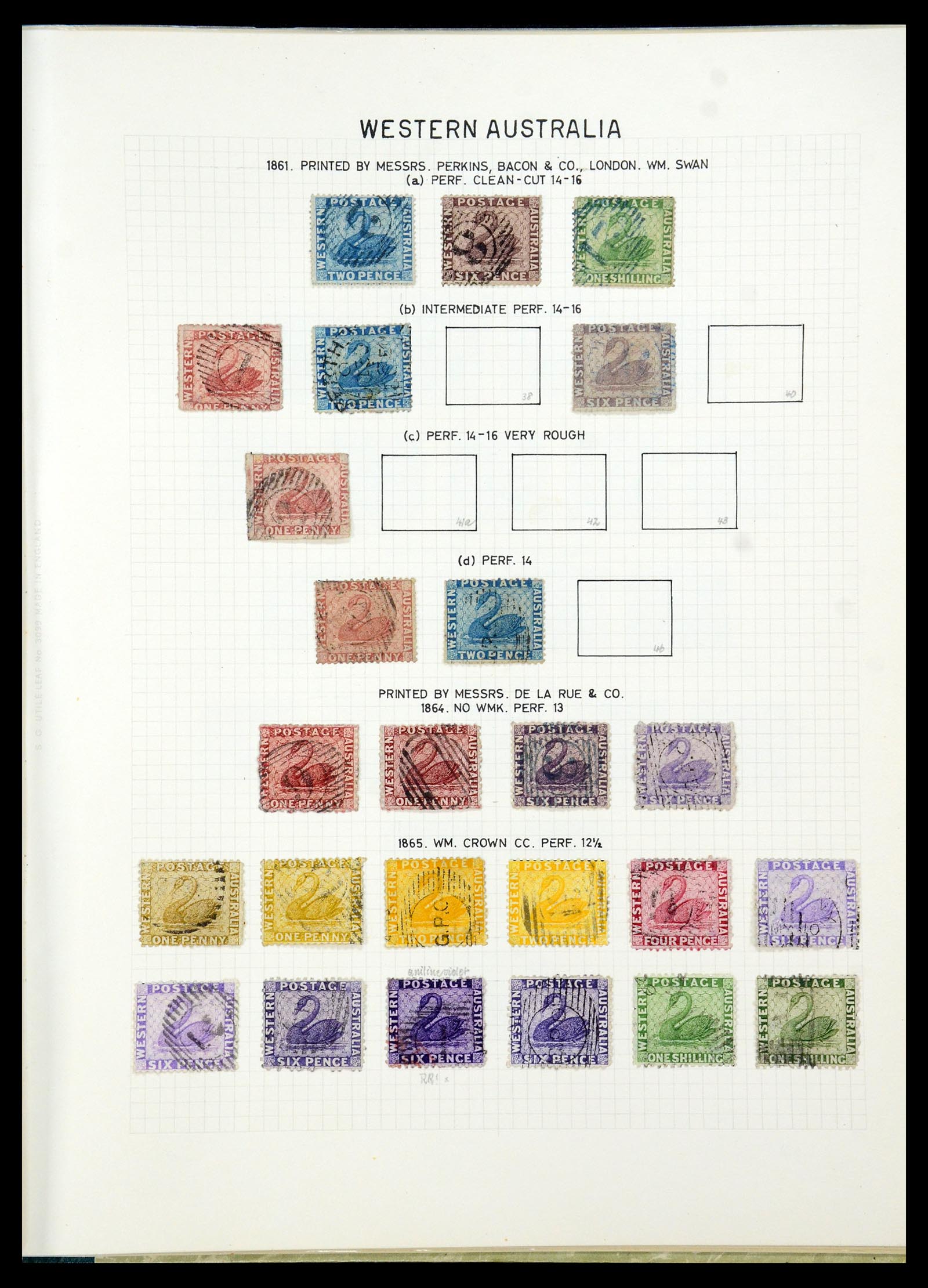 35500 338 - Postzegelverzameling 35500 Engelse koloniën supercollectie 1855-1970.