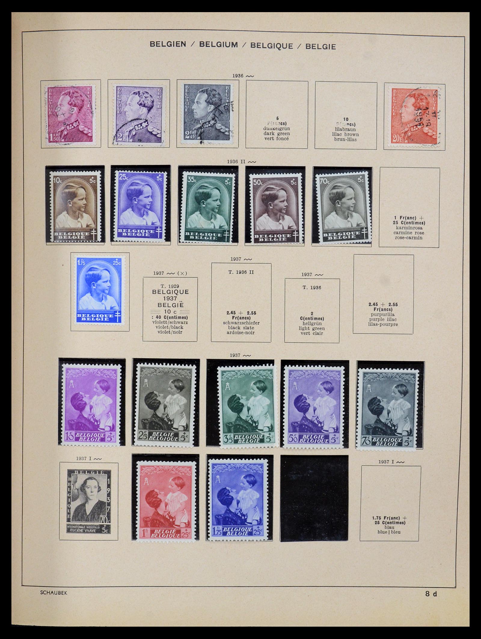 35504 010 - Postzegelverzameling 35504 Wereld 1850-1939.