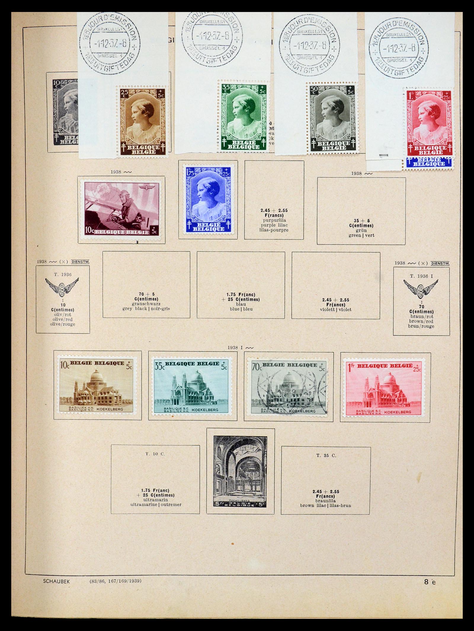 35504 011 - Postzegelverzameling 35504 Wereld 1850-1939.