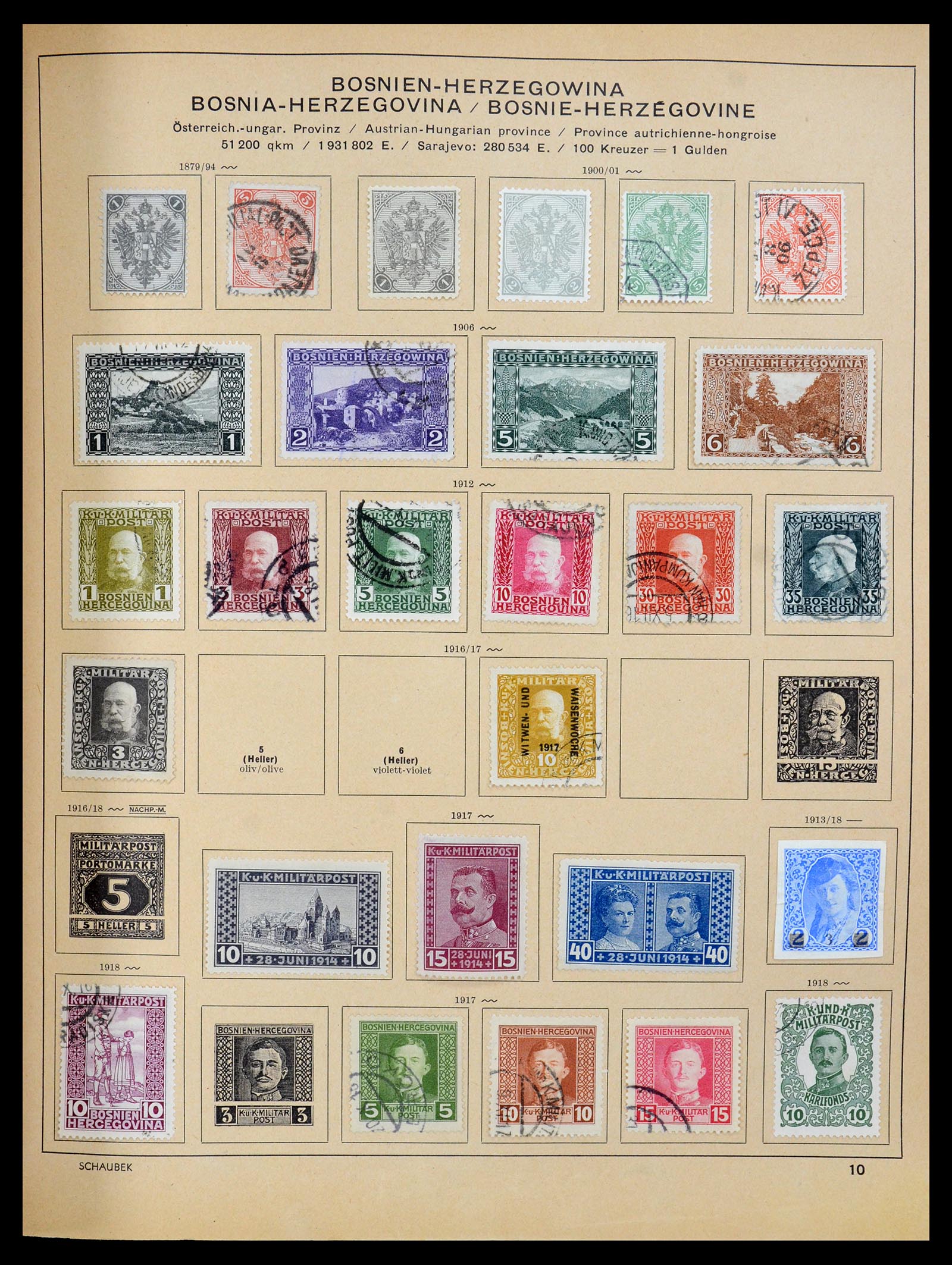 35504 013 - Postzegelverzameling 35504 Wereld 1850-1939.