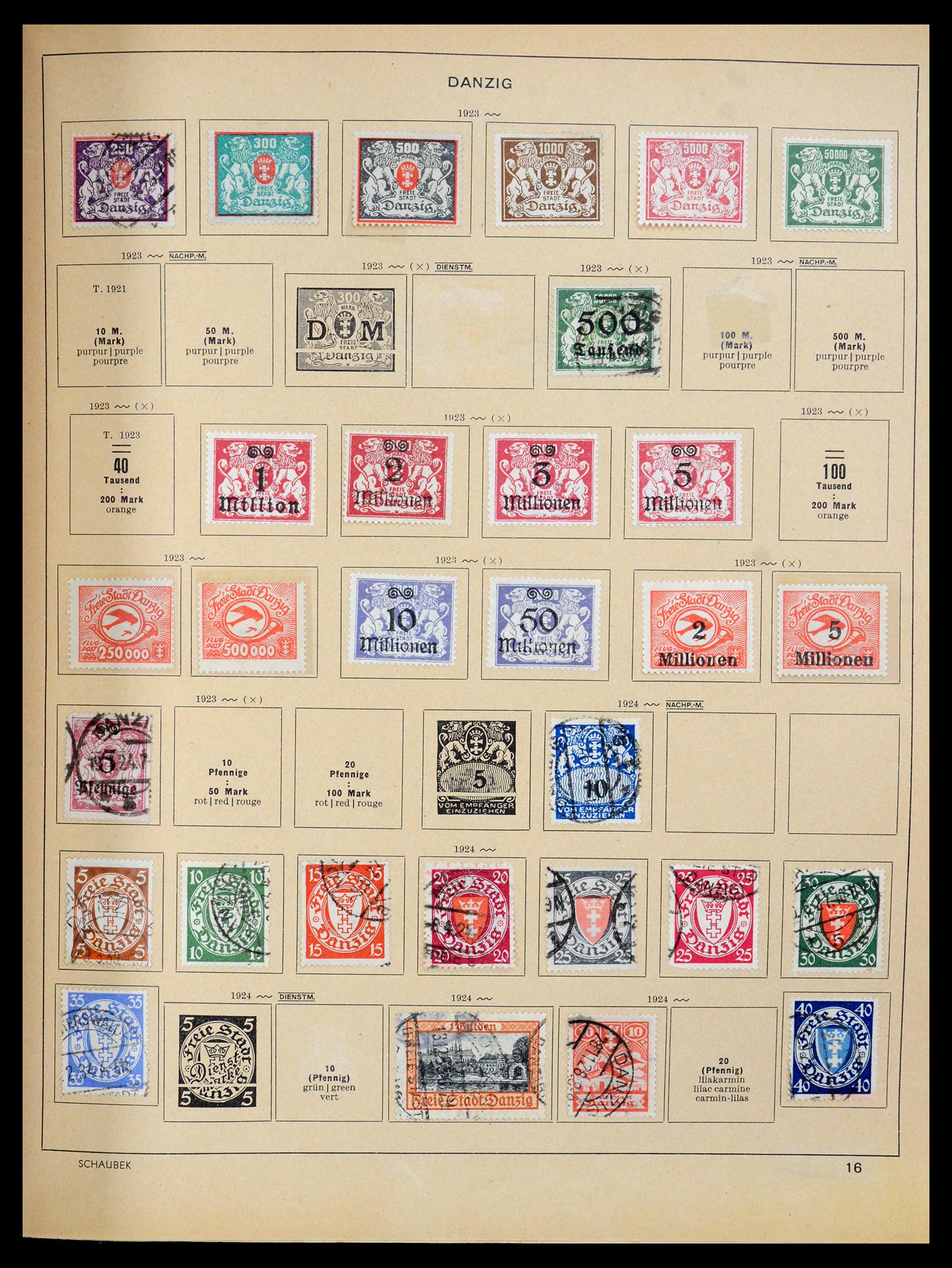 35504 018 - Postzegelverzameling 35504 Wereld 1850-1939.