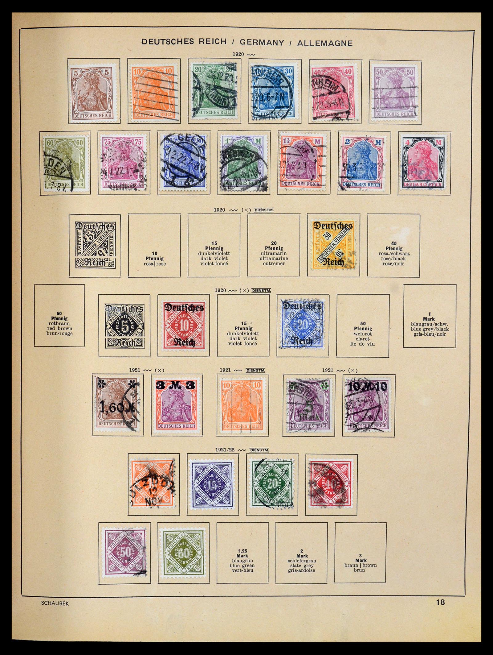 35504 024 - Postzegelverzameling 35504 Wereld 1850-1939.