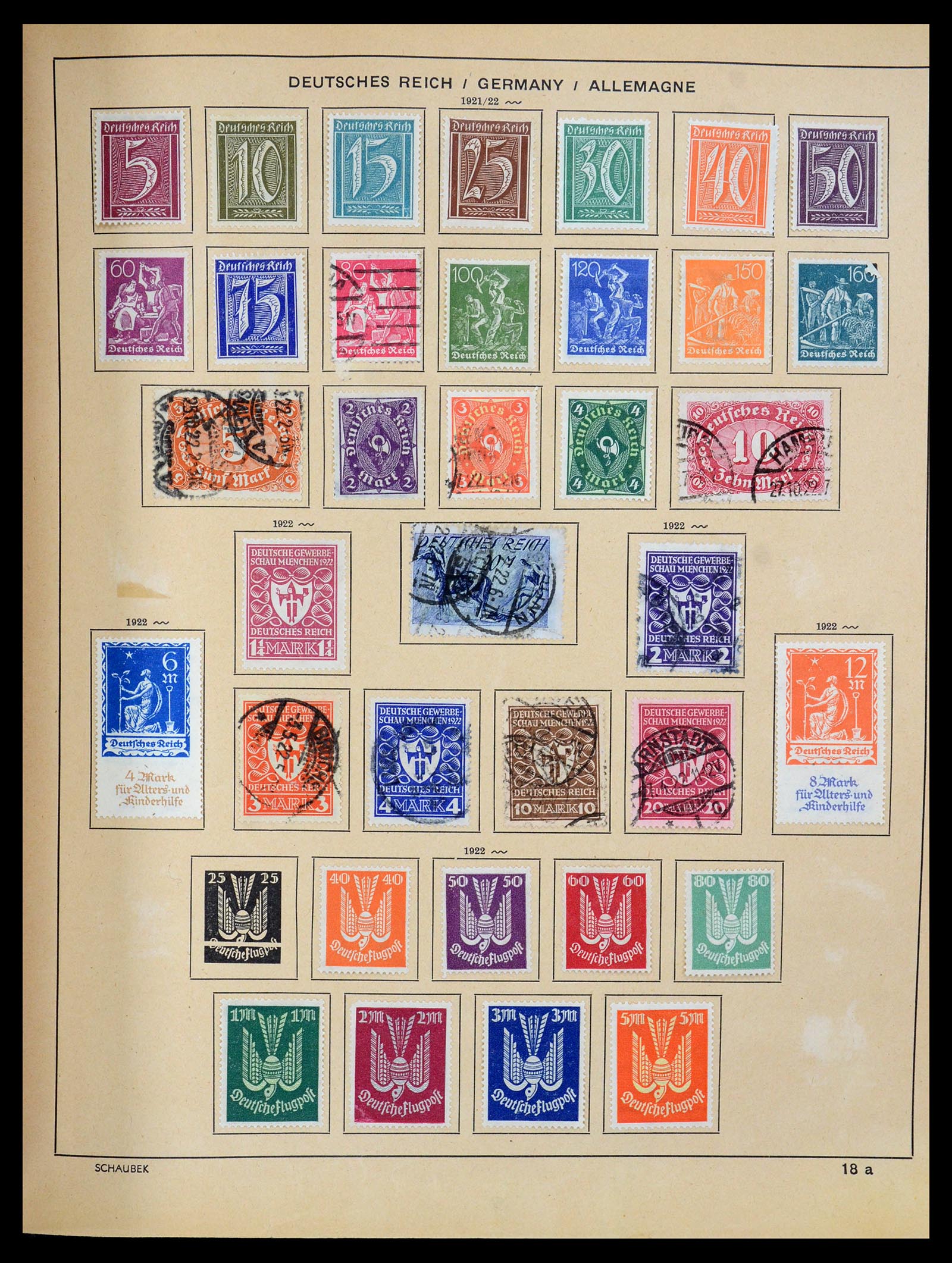 35504 025 - Postzegelverzameling 35504 Wereld 1850-1939.