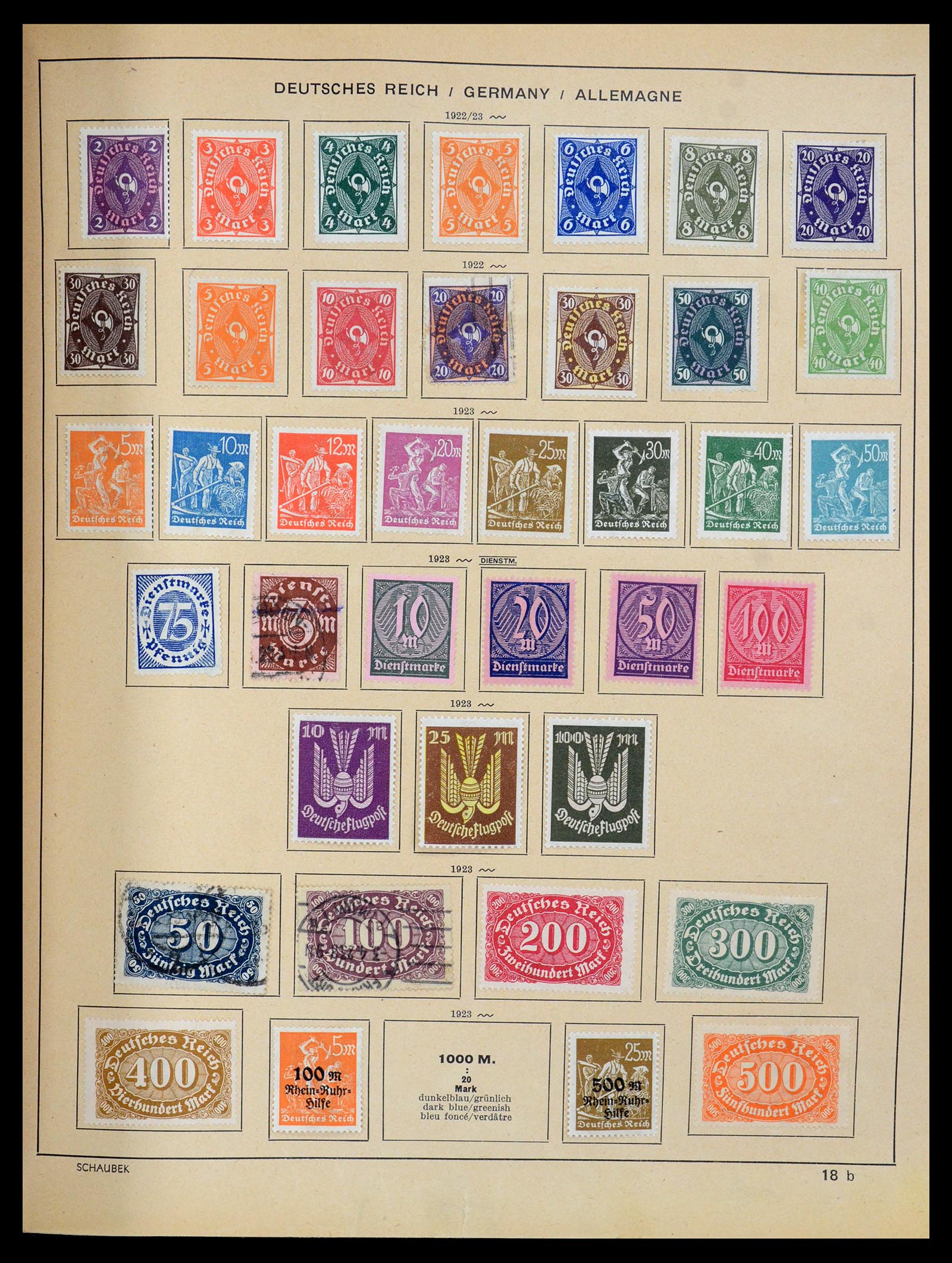35504 026 - Postzegelverzameling 35504 Wereld 1850-1939.