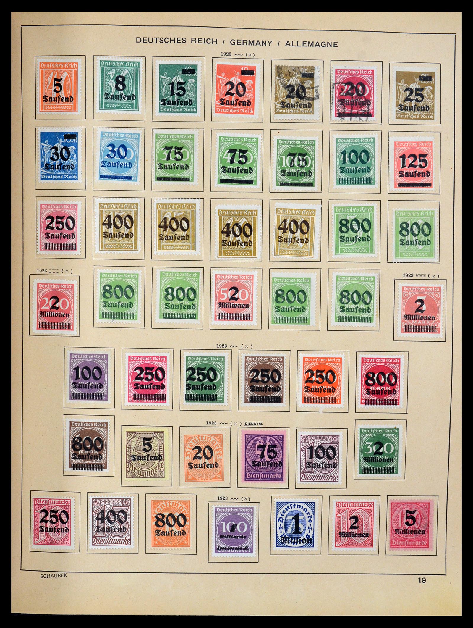 35504 028 - Postzegelverzameling 35504 Wereld 1850-1939.