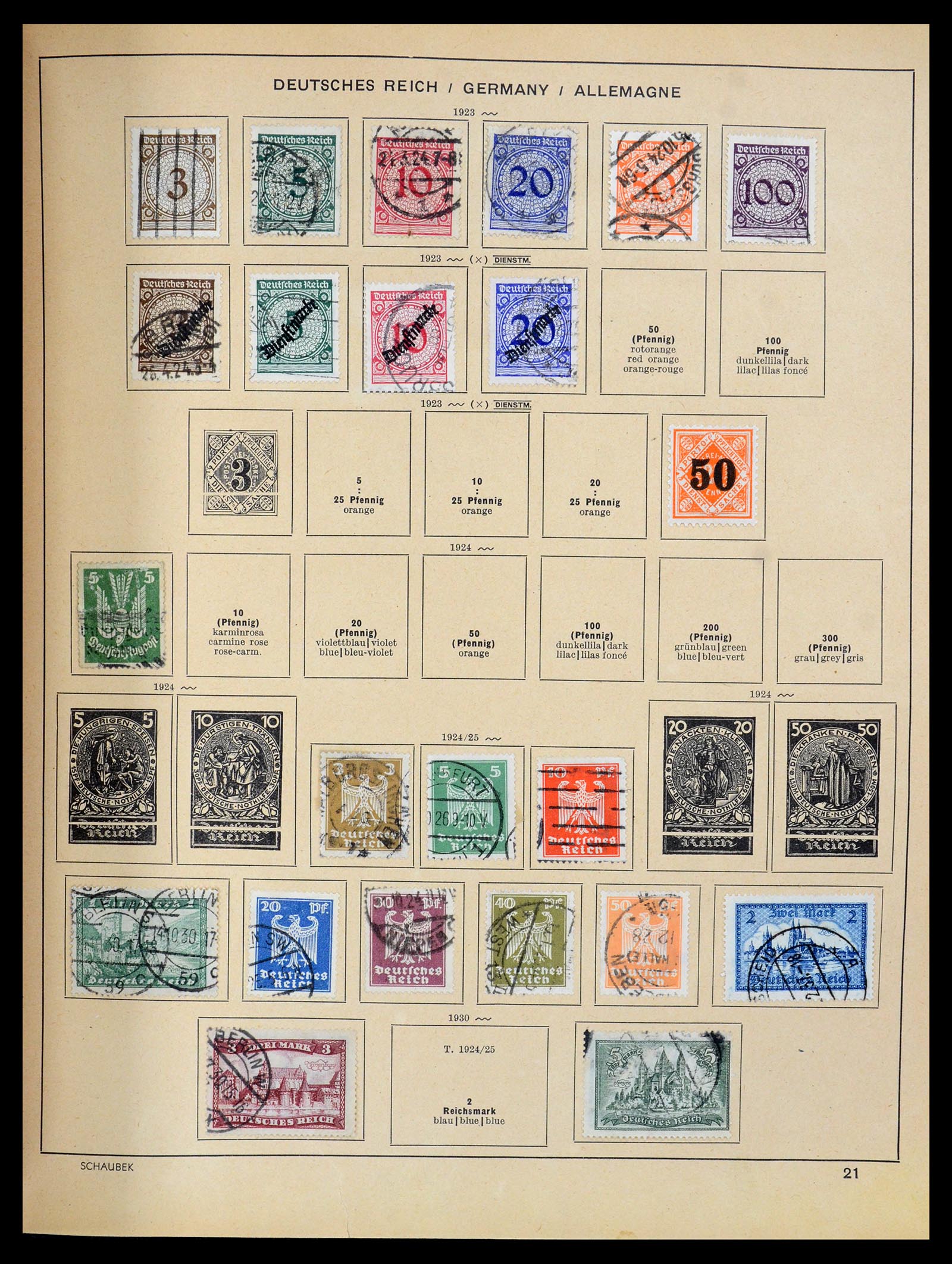 35504 030 - Postzegelverzameling 35504 Wereld 1850-1939.