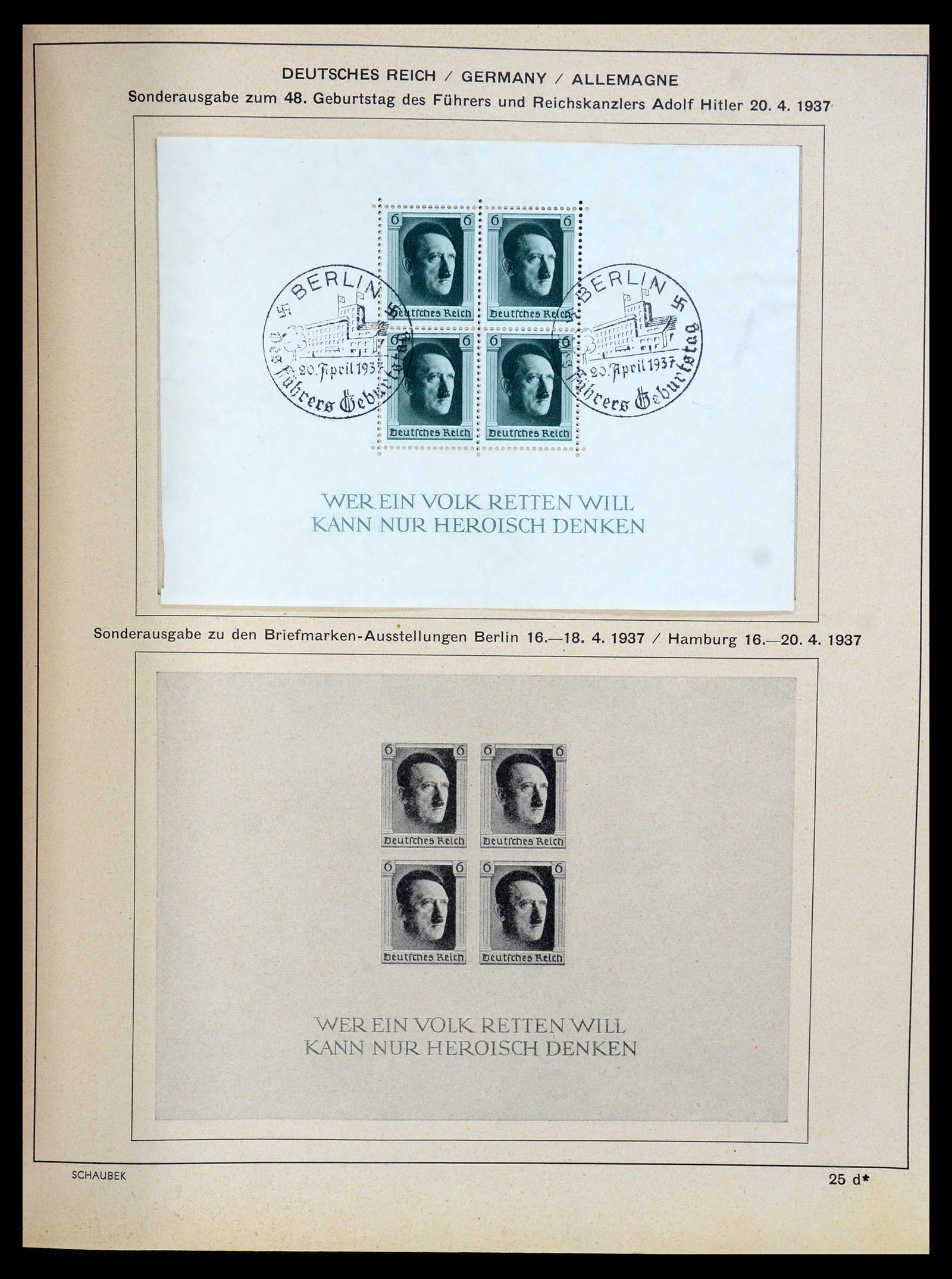 35504 038 - Postzegelverzameling 35504 Wereld 1850-1939.