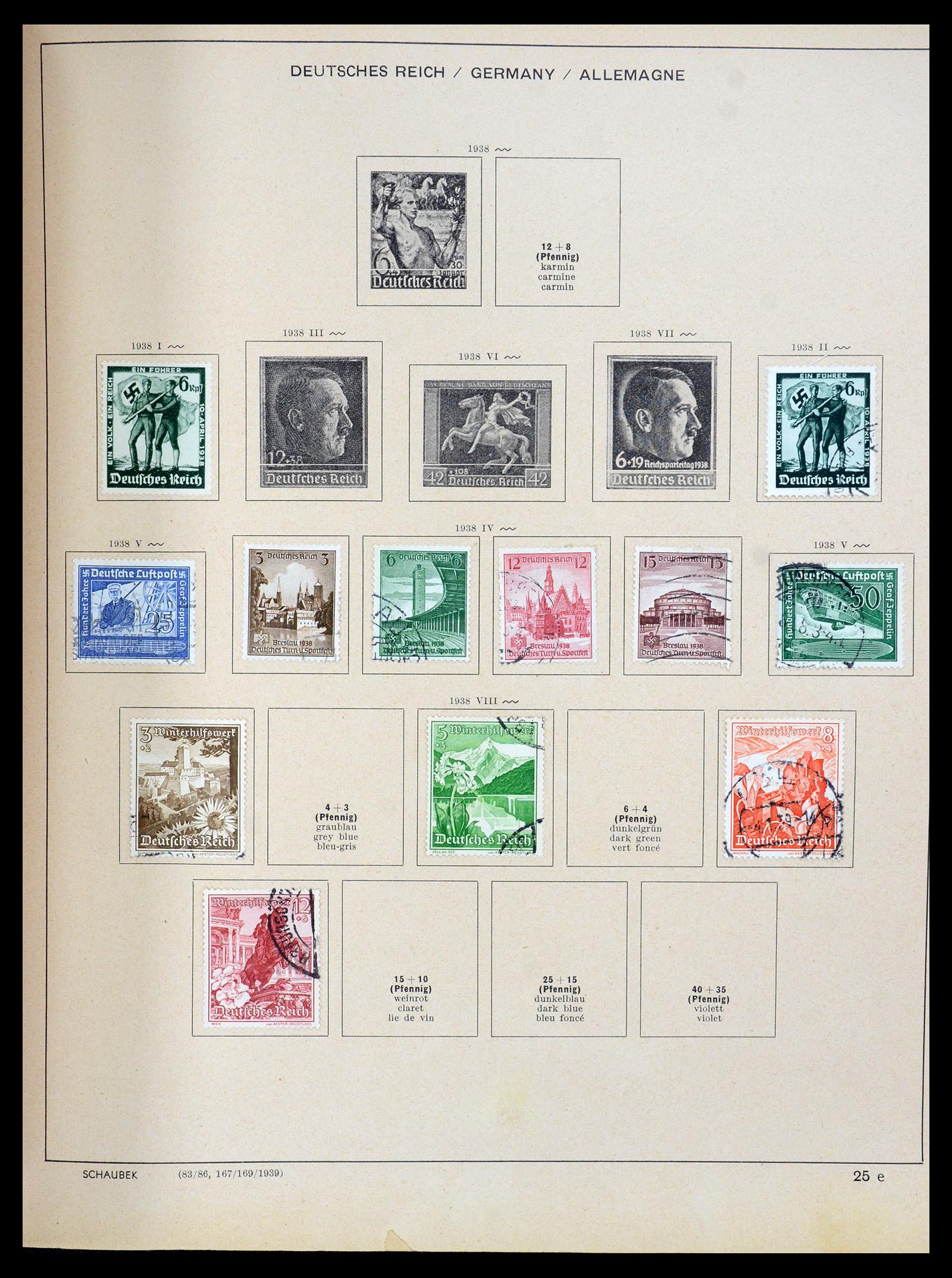 35504 039 - Postzegelverzameling 35504 Wereld 1850-1939.