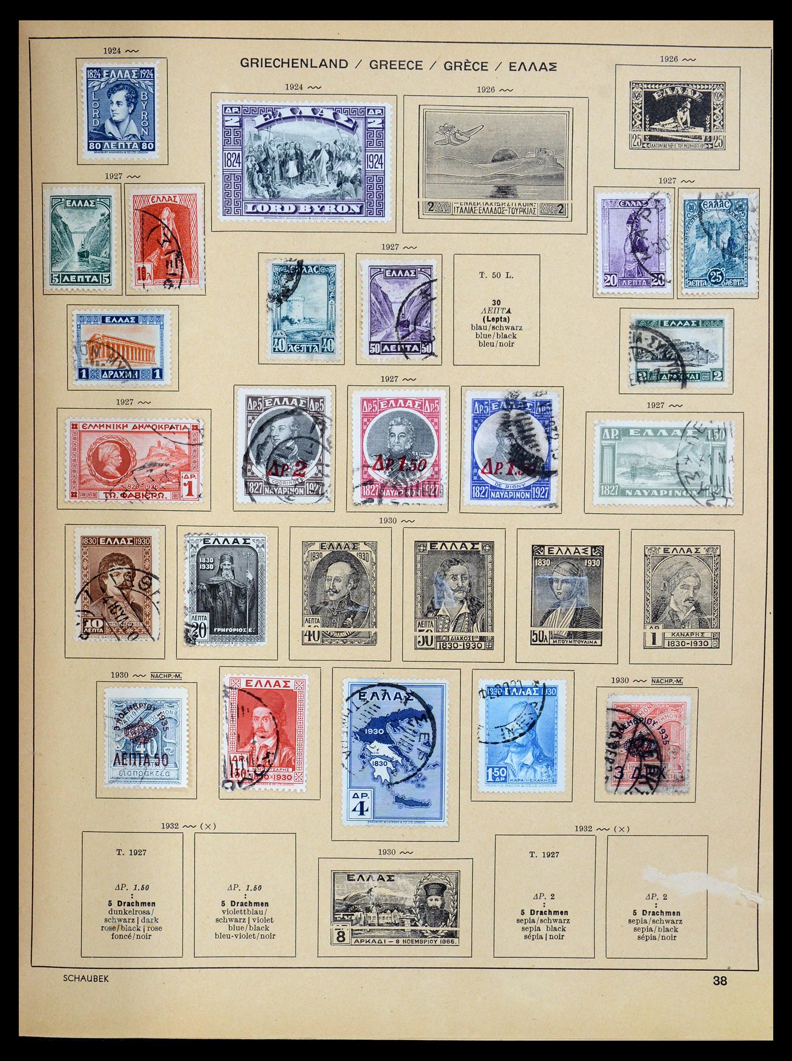 35504 053 - Postzegelverzameling 35504 Wereld 1850-1939.