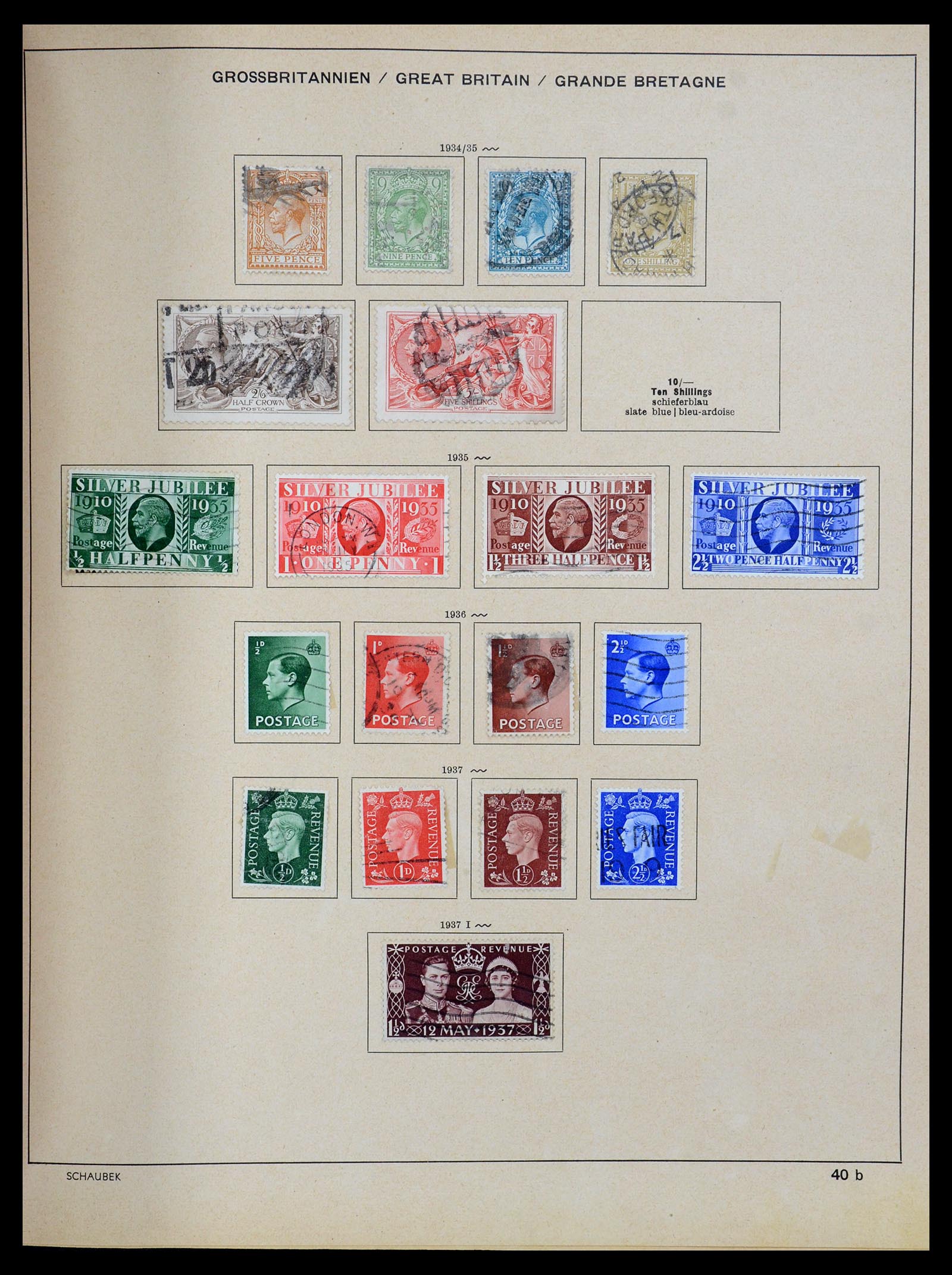 35504 055 - Postzegelverzameling 35504 Wereld 1850-1939.