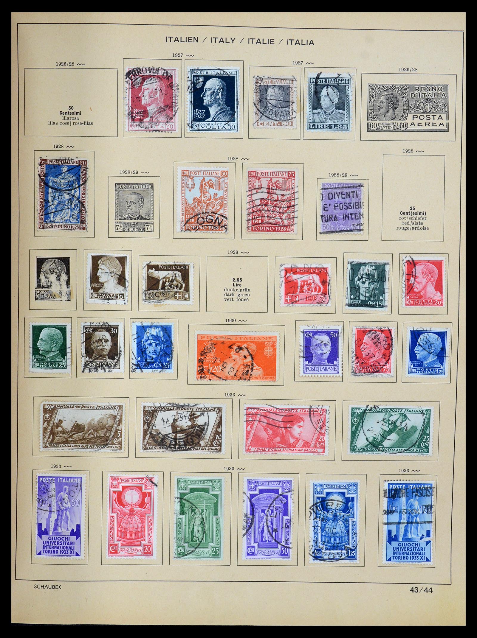 35504 057 - Postzegelverzameling 35504 Wereld 1850-1939.