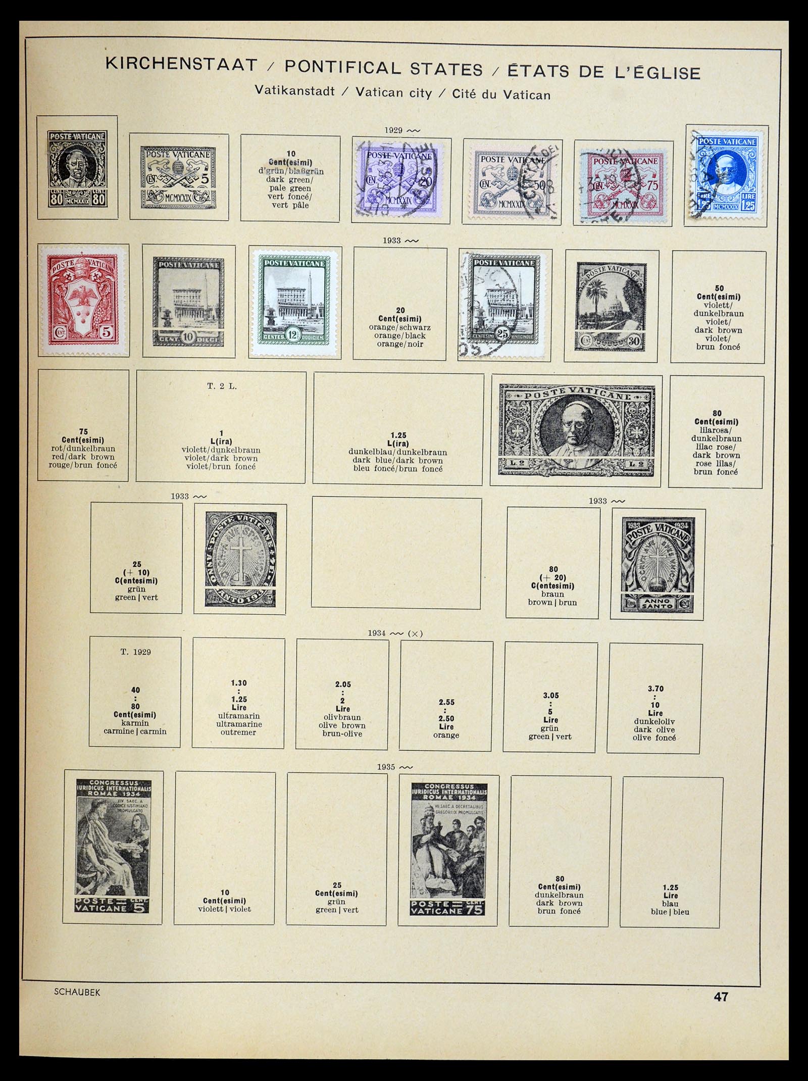 35504 063 - Postzegelverzameling 35504 Wereld 1850-1939.