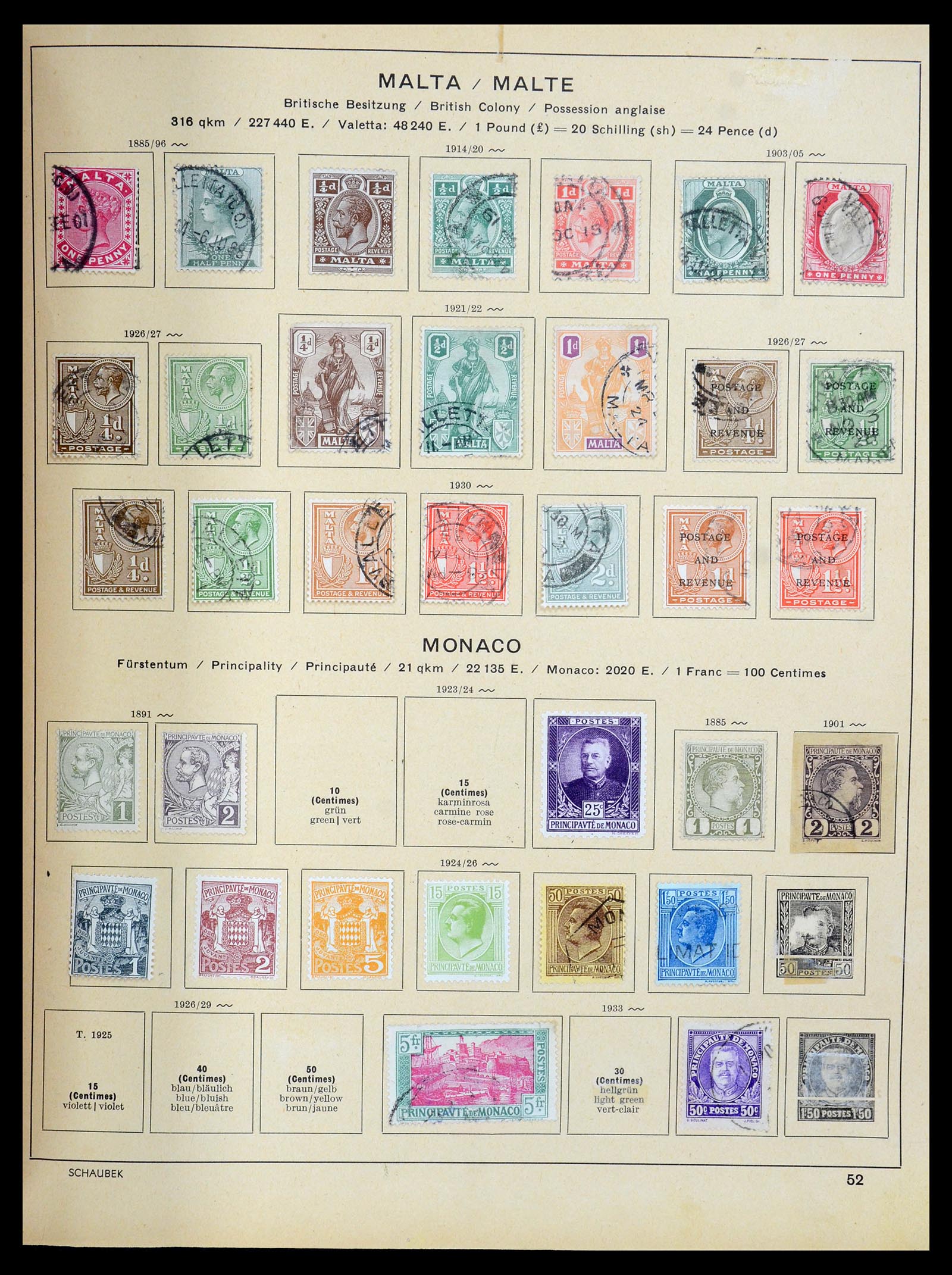 35504 069 - Postzegelverzameling 35504 Wereld 1850-1939.