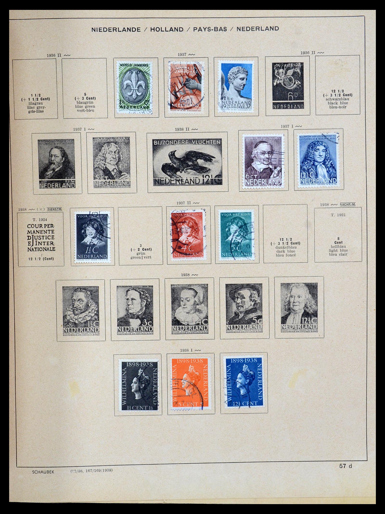 35504 076 - Postzegelverzameling 35504 Wereld 1850-1939.