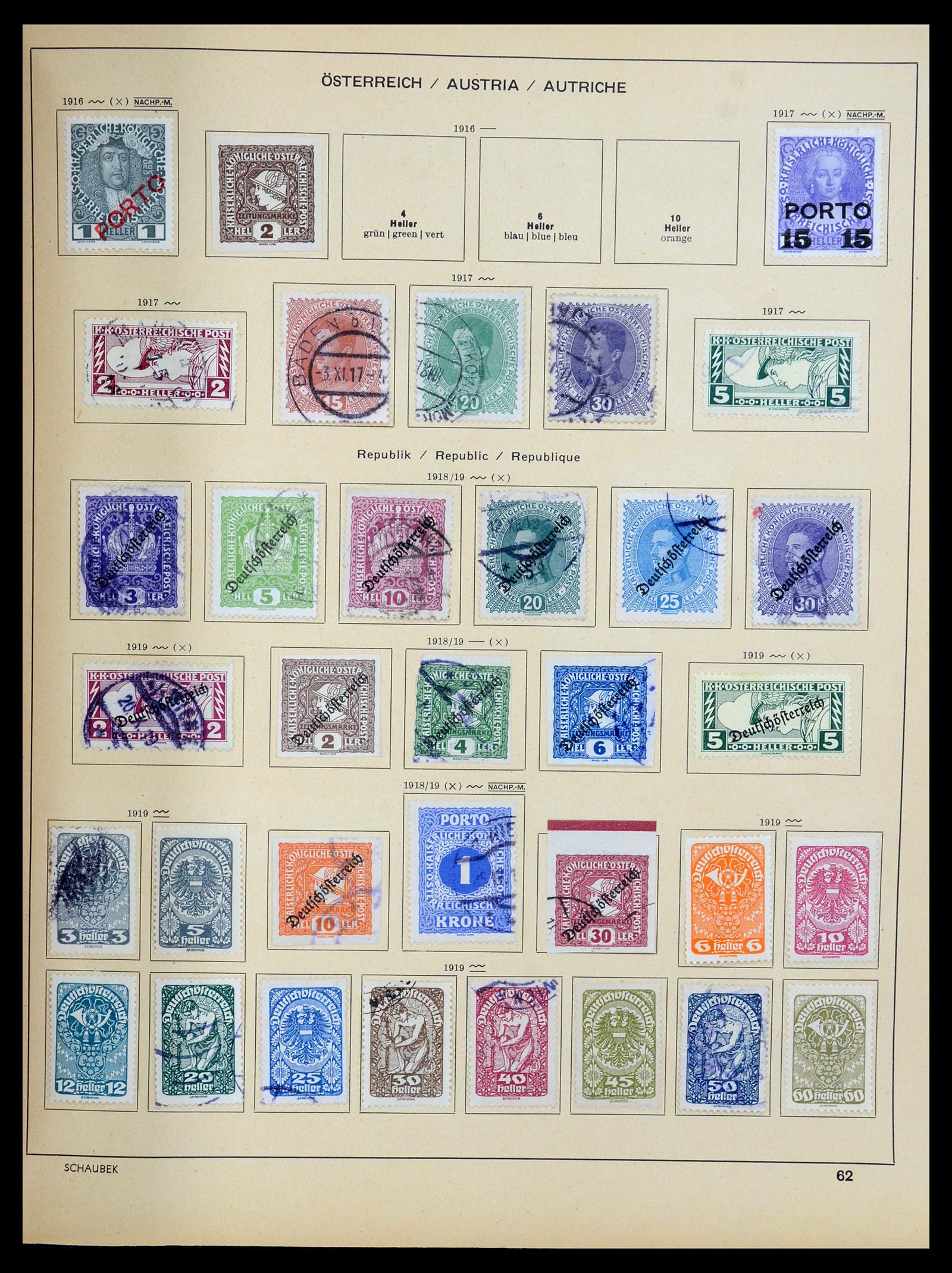 35504 079 - Postzegelverzameling 35504 Wereld 1850-1939.