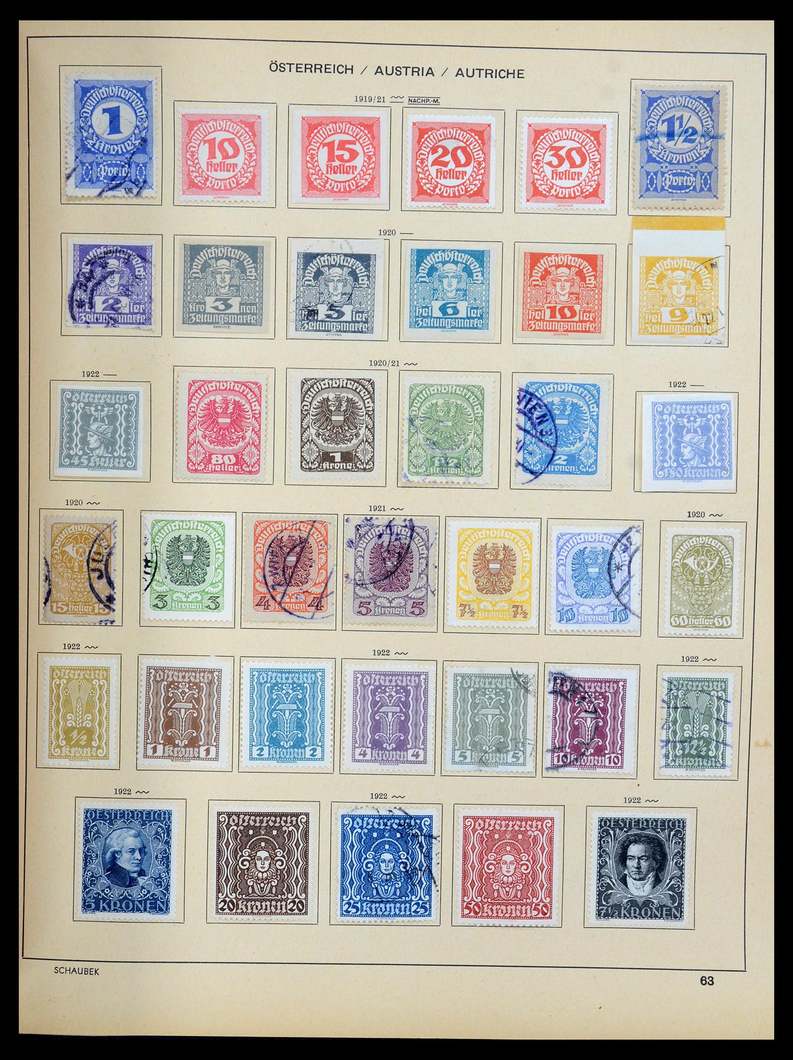 35504 080 - Postzegelverzameling 35504 Wereld 1850-1939.