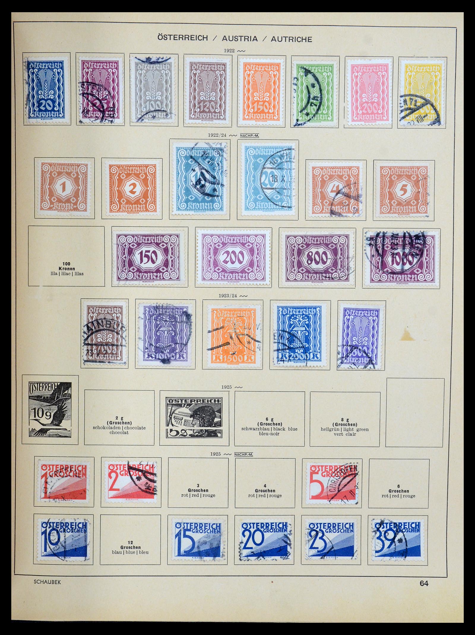 35504 081 - Postzegelverzameling 35504 Wereld 1850-1939.