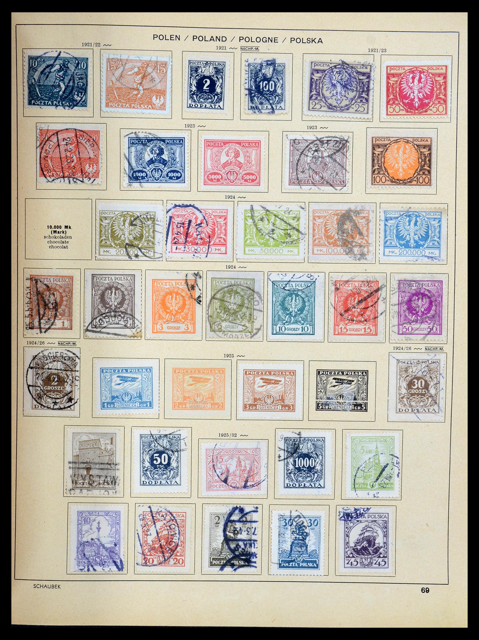35504 088 - Postzegelverzameling 35504 Wereld 1850-1939.