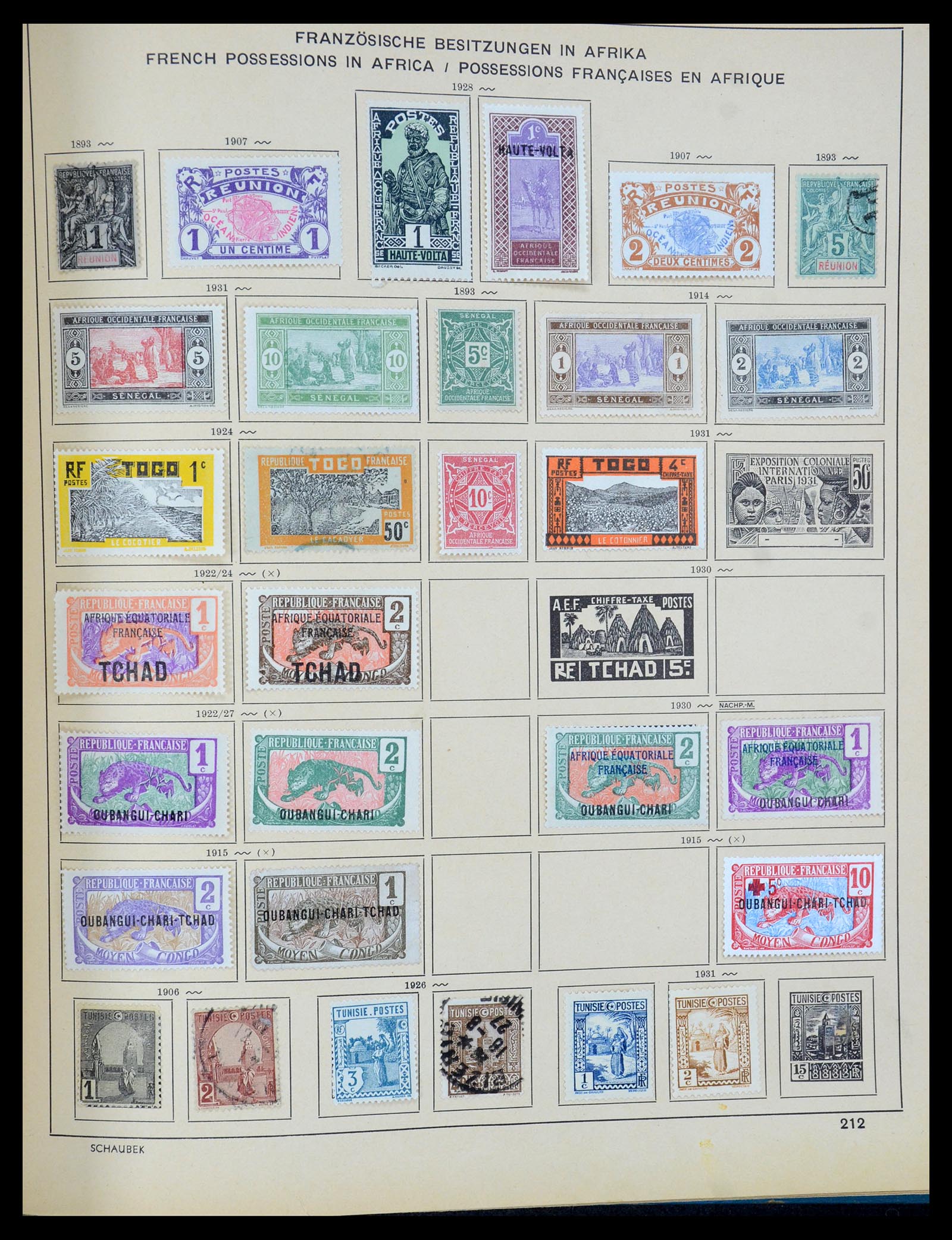35504 167 - Postzegelverzameling 35504 Wereld 1850-1939.