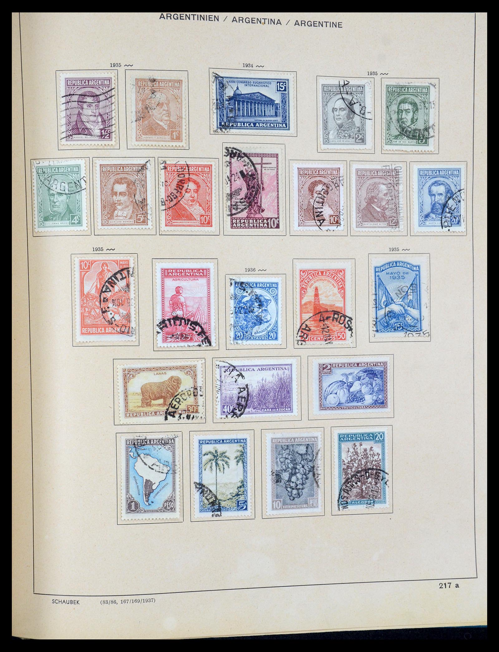 35504 173 - Postzegelverzameling 35504 Wereld 1850-1939.