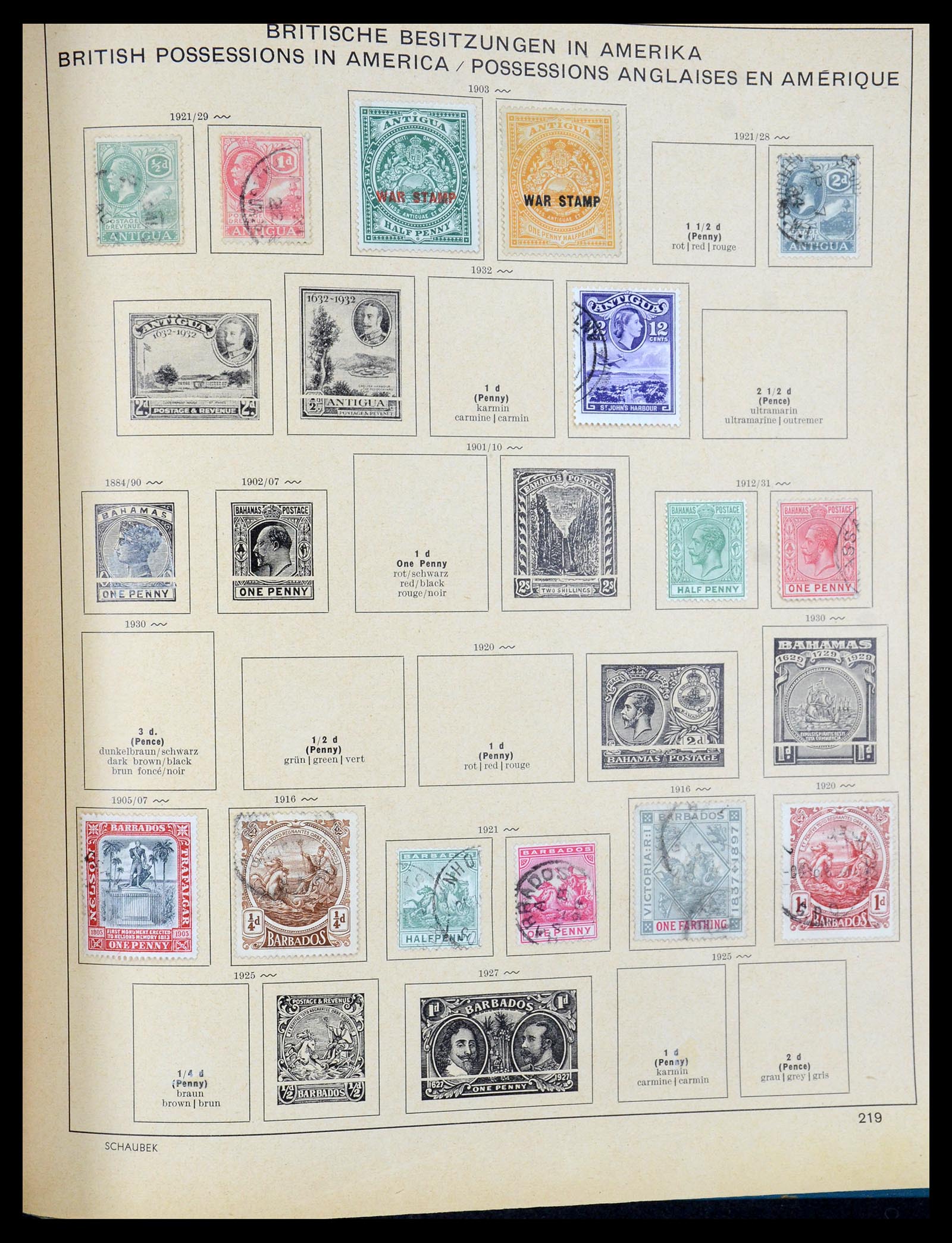 35504 177 - Postzegelverzameling 35504 Wereld 1850-1939.