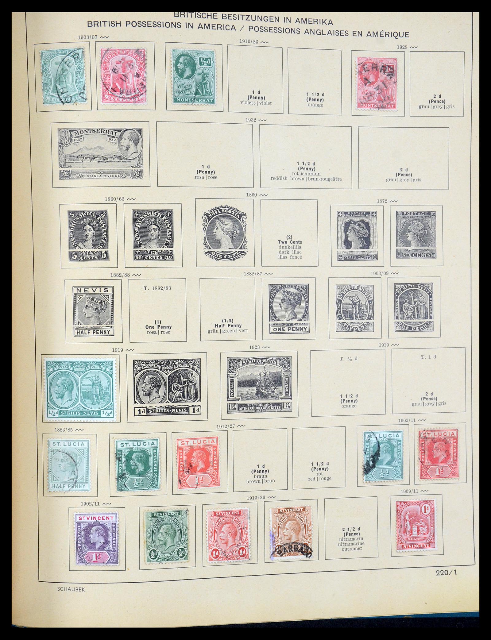 35504 181 - Postzegelverzameling 35504 Wereld 1850-1939.