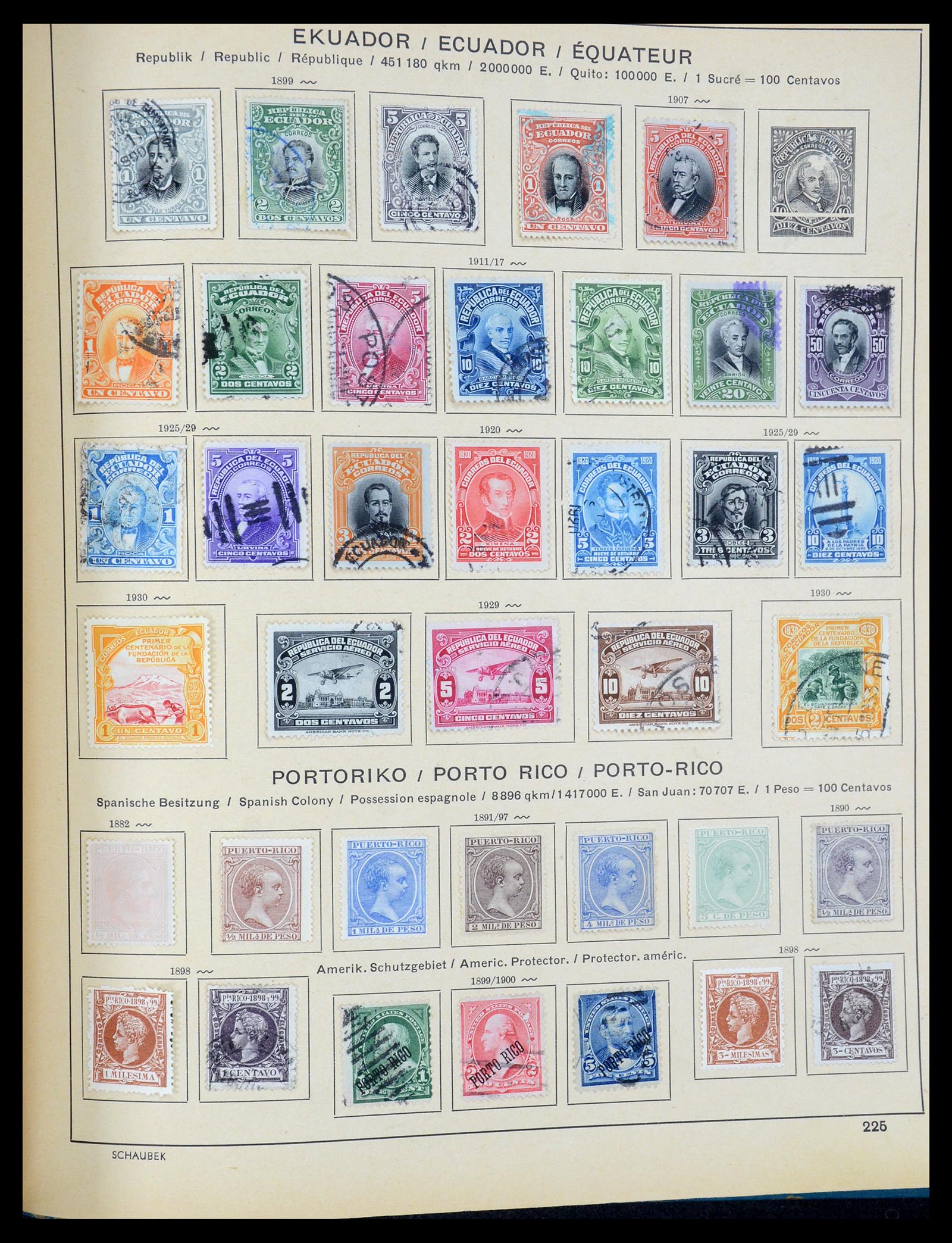35504 189 - Postzegelverzameling 35504 Wereld 1850-1939.