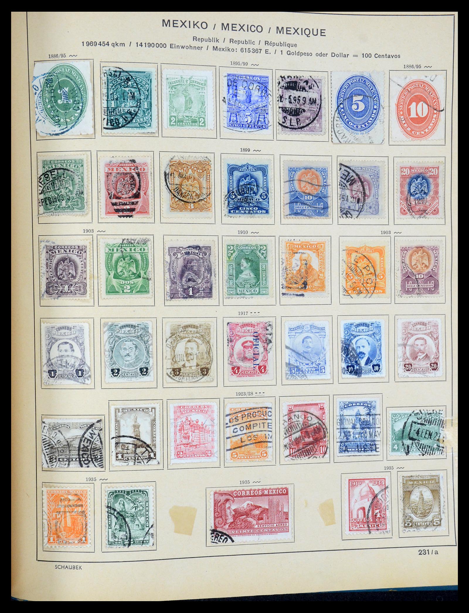 35504 196 - Postzegelverzameling 35504 Wereld 1850-1939.