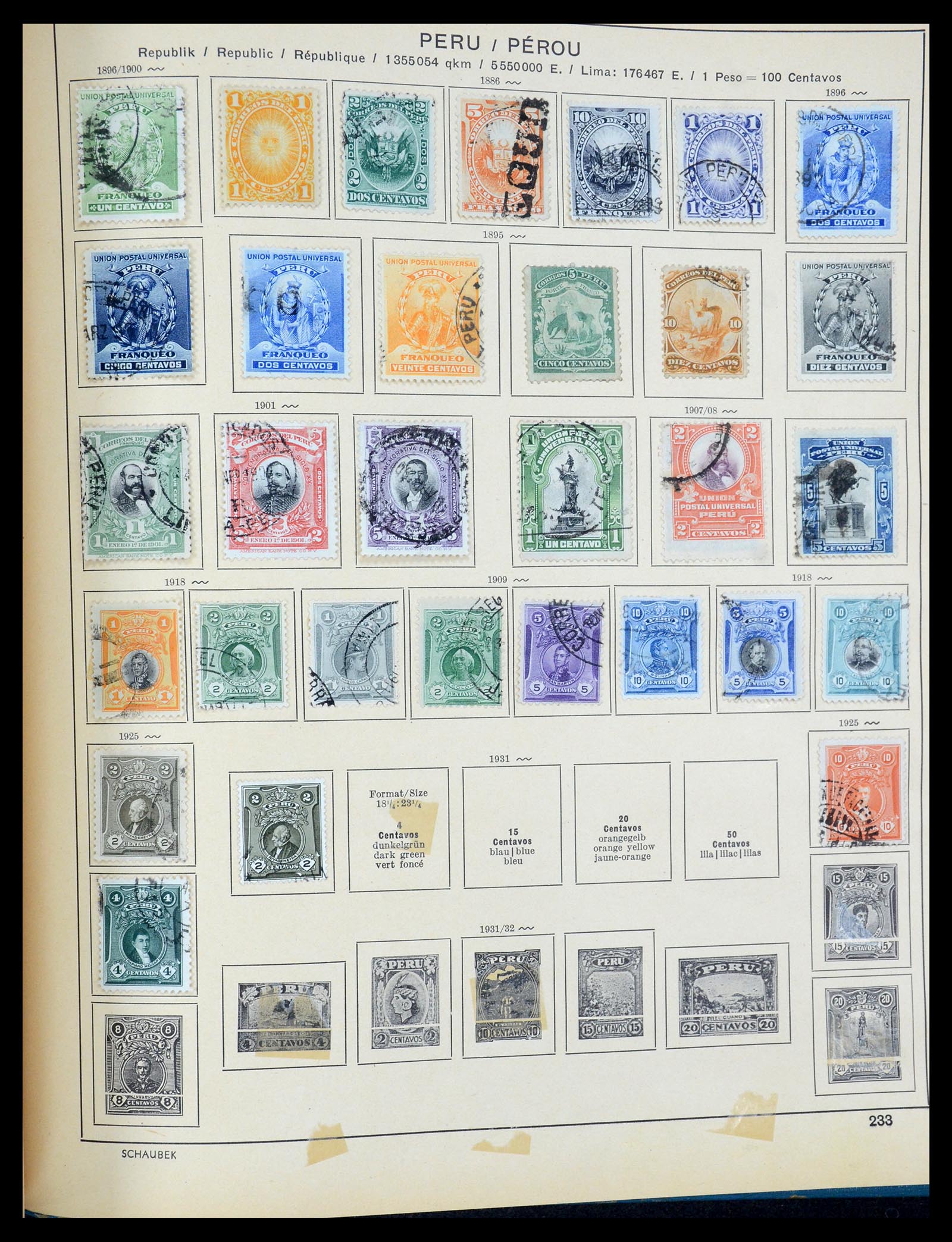 35504 198 - Postzegelverzameling 35504 Wereld 1850-1939.