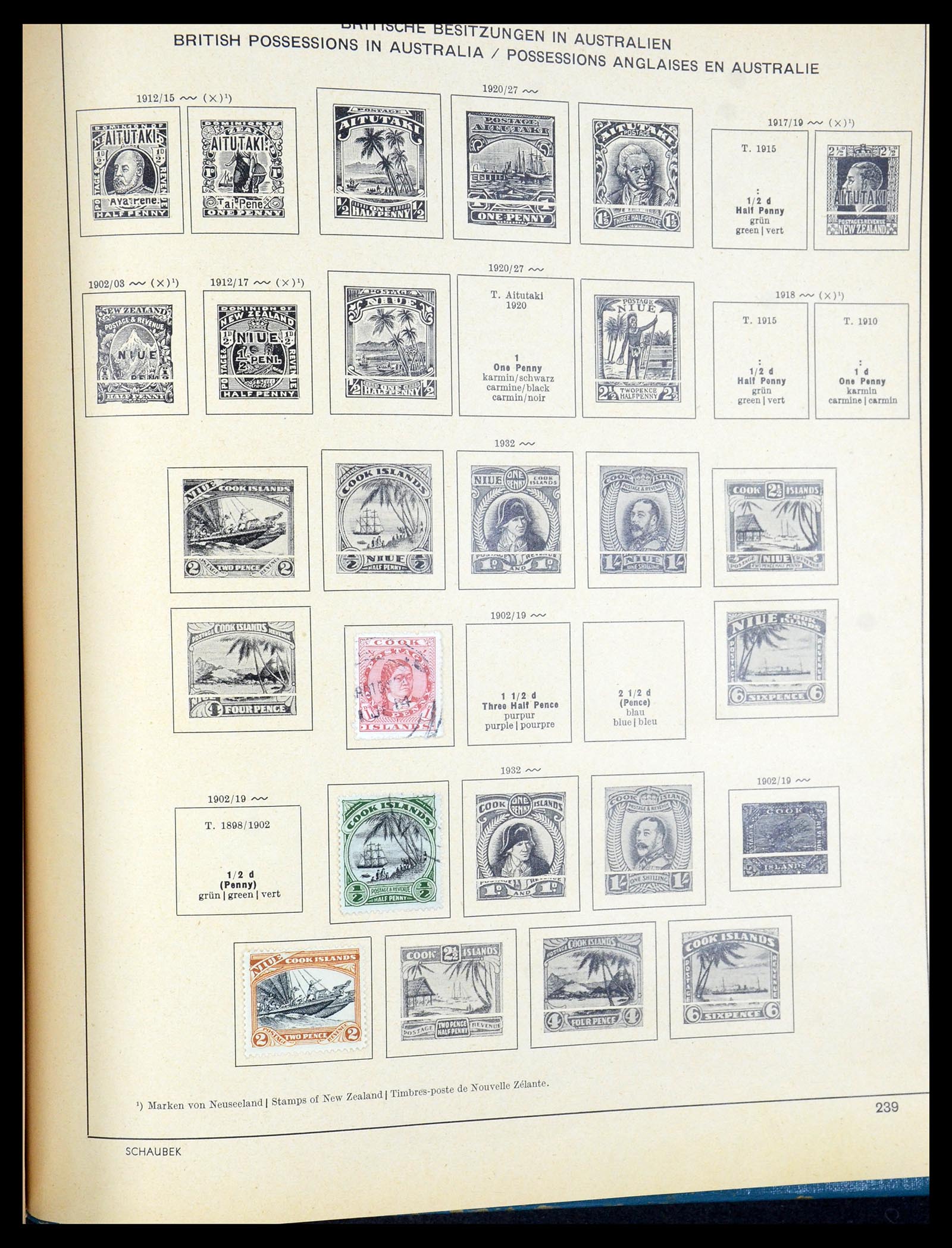 35504 208 - Postzegelverzameling 35504 Wereld 1850-1939.