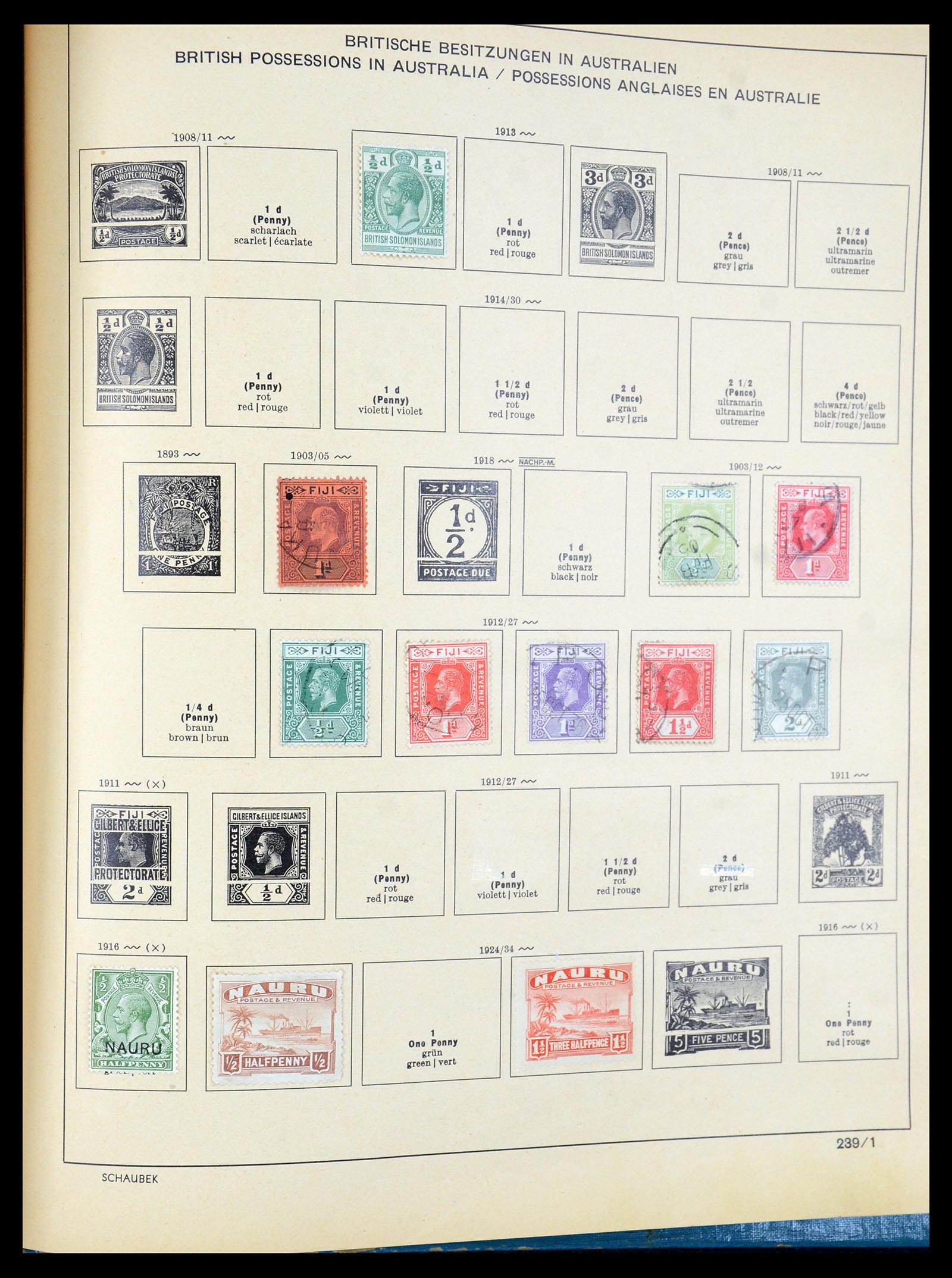 35504 209 - Postzegelverzameling 35504 Wereld 1850-1939.