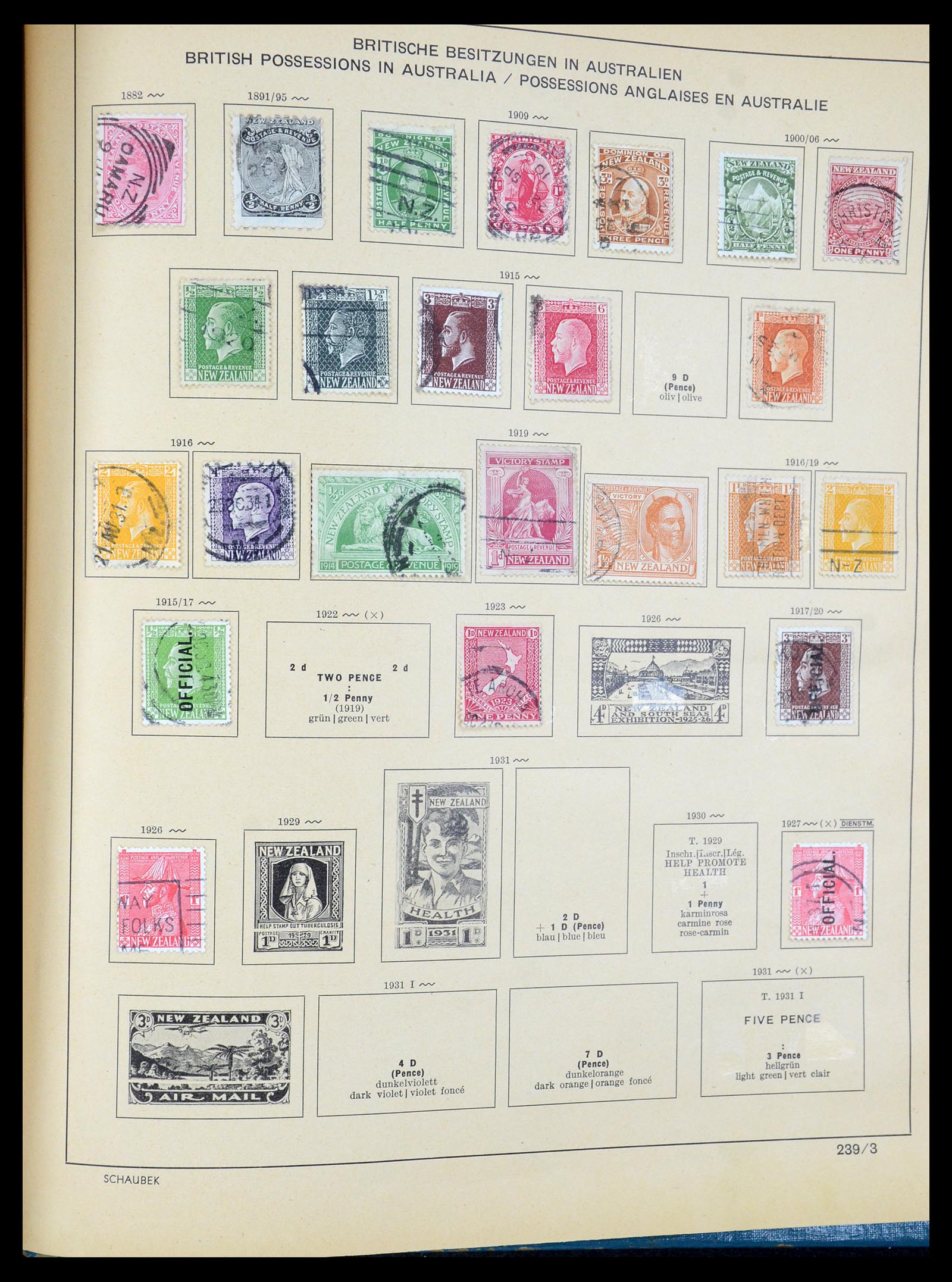35504 210 - Postzegelverzameling 35504 Wereld 1850-1939.