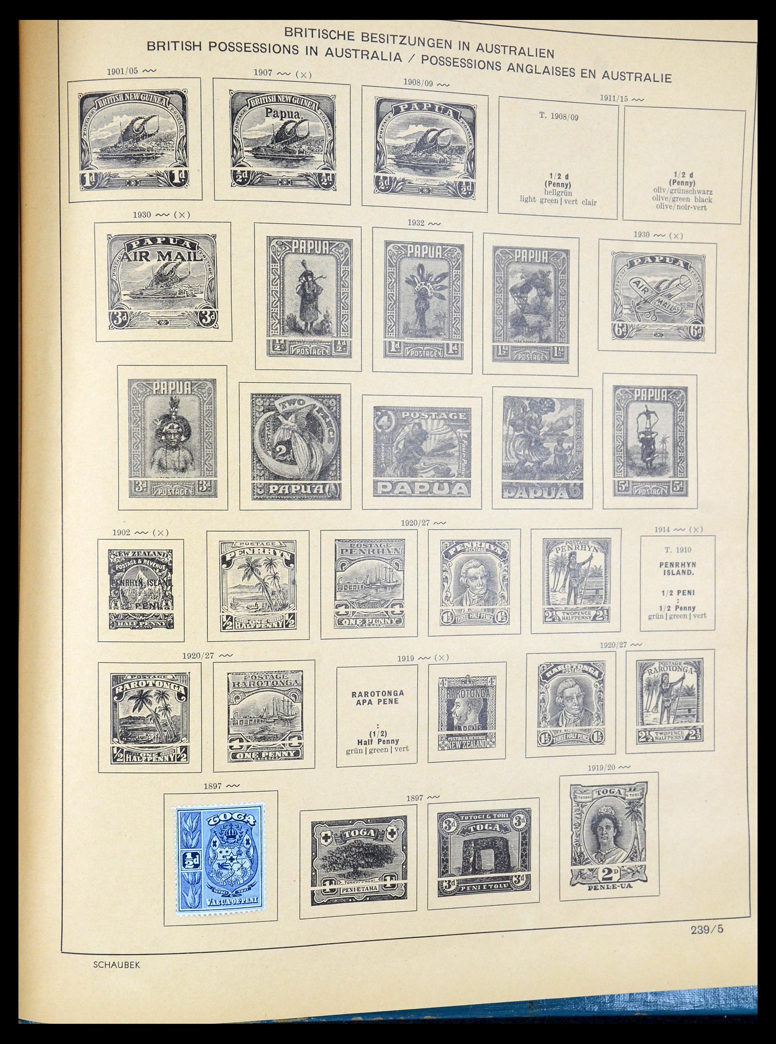 35504 212 - Postzegelverzameling 35504 Wereld 1850-1939.