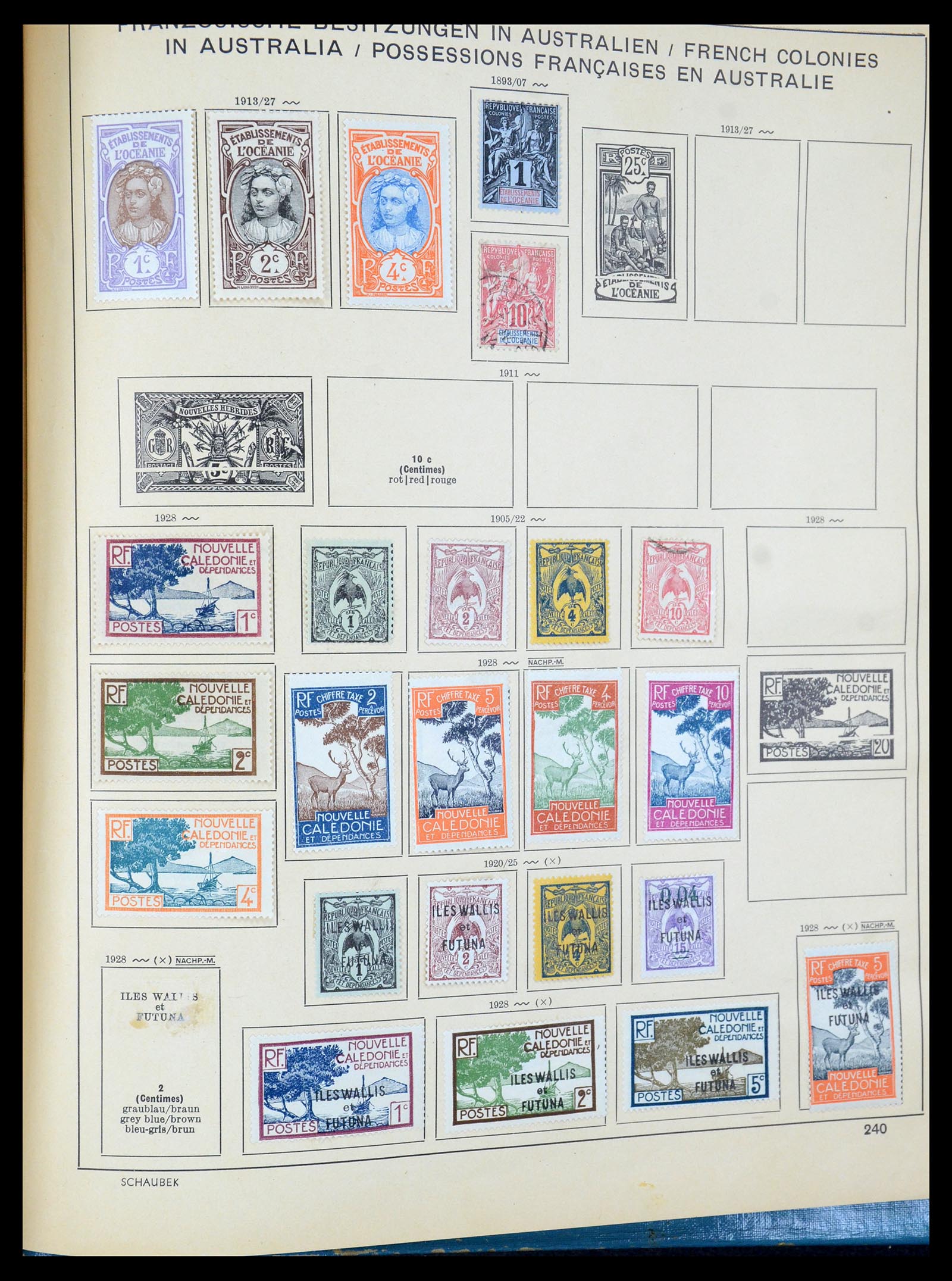 35504 215 - Postzegelverzameling 35504 Wereld 1850-1939.