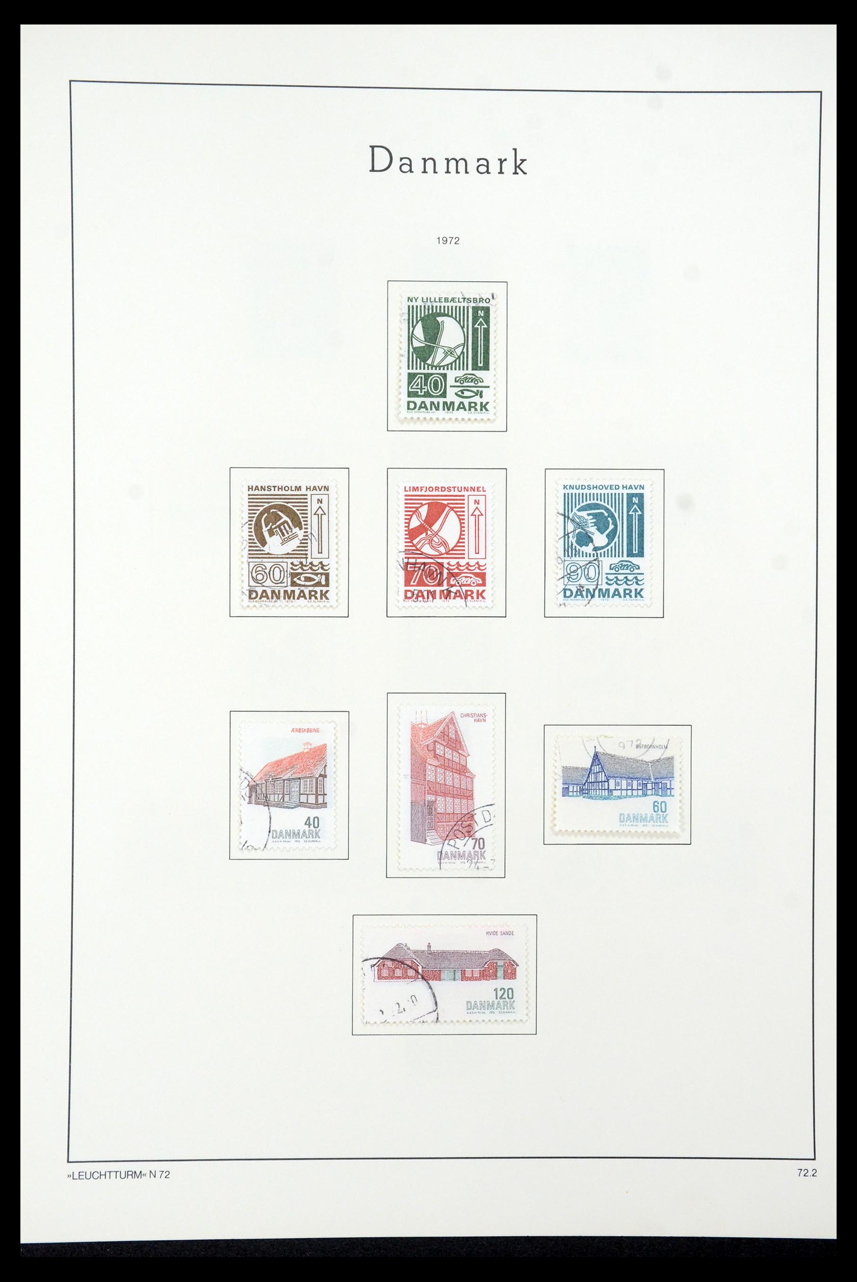 35506 041 - Postzegelverzameling 35506 Denemarken 1851-1997.