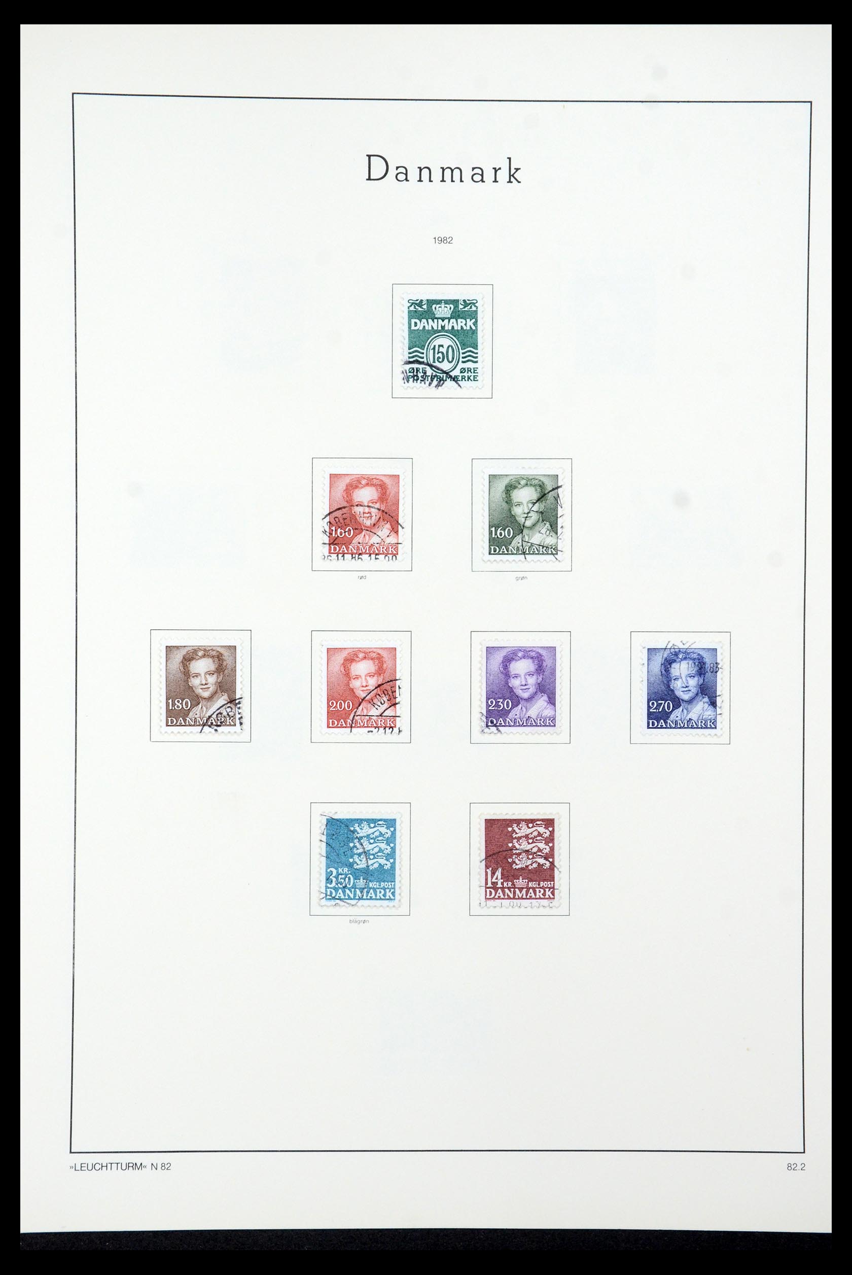 35506 064 - Stamp Collection 35506 Denmark 1851-1997.