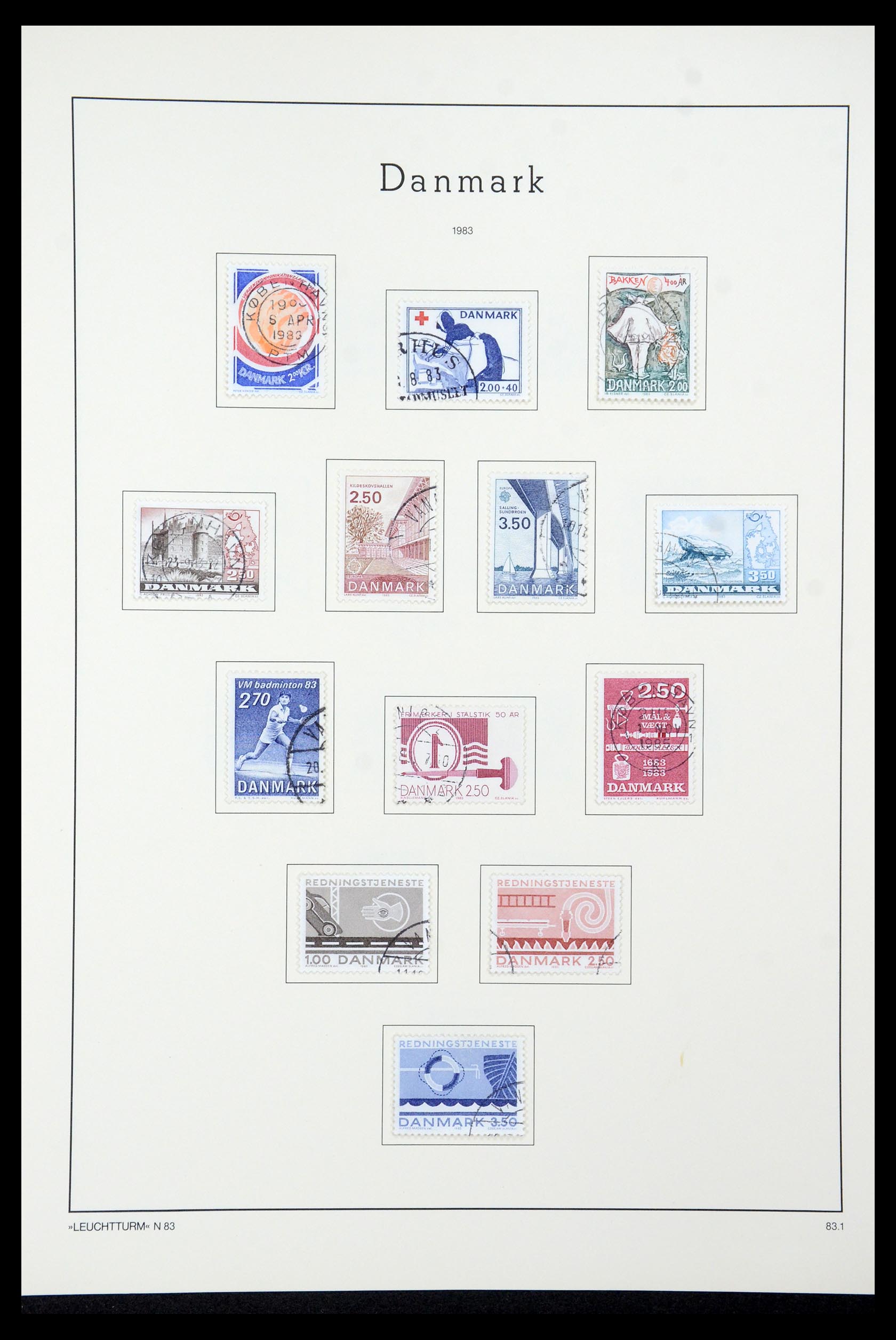 35506 065 - Stamp Collection 35506 Denmark 1851-1997.
