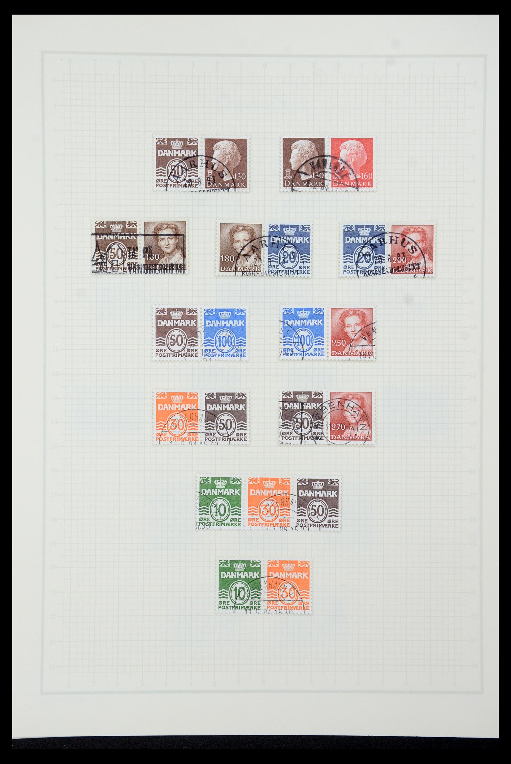 35506 069 - Stamp Collection 35506 Denmark 1851-1997.