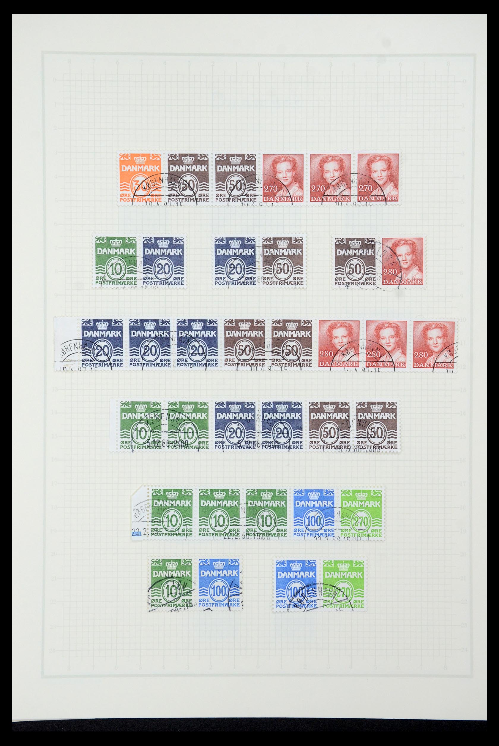 35506 073 - Stamp Collection 35506 Denmark 1851-1997.