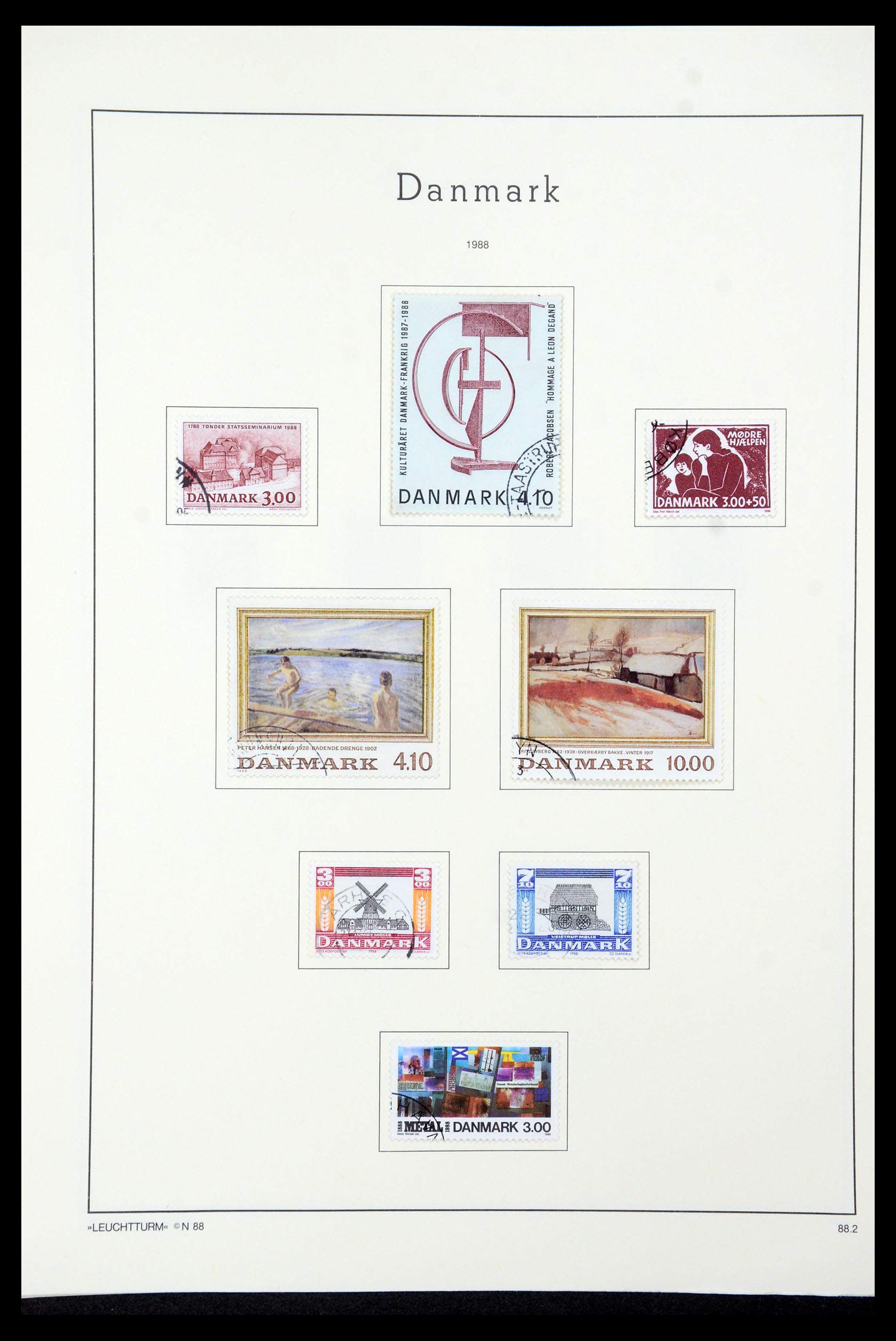 35506 081 - Stamp Collection 35506 Denmark 1851-1997.